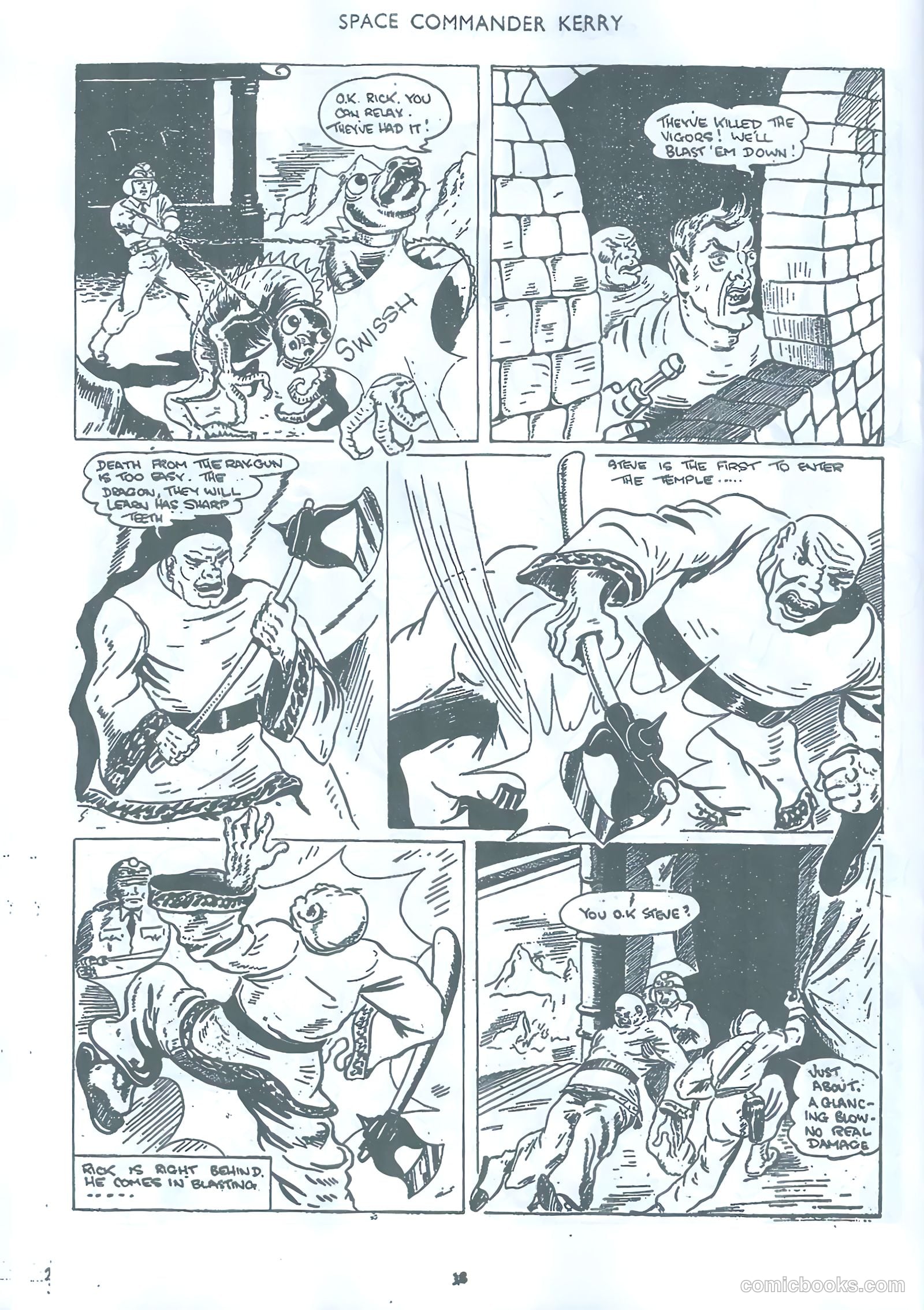 Space Commander Kerry #53 (1953) — page 18 of 28