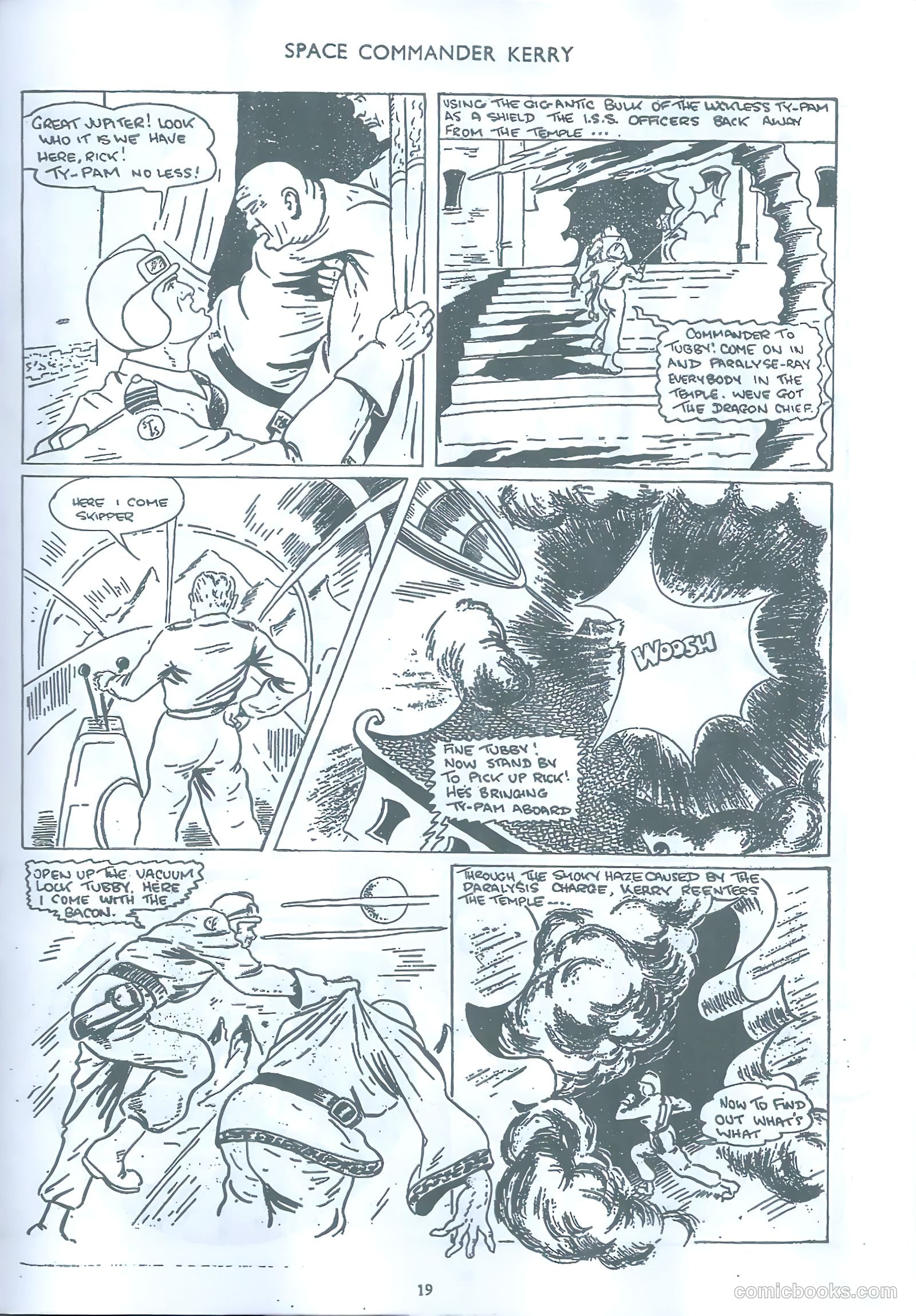 Space Commander Kerry #53 (1953) — page 19 of 28