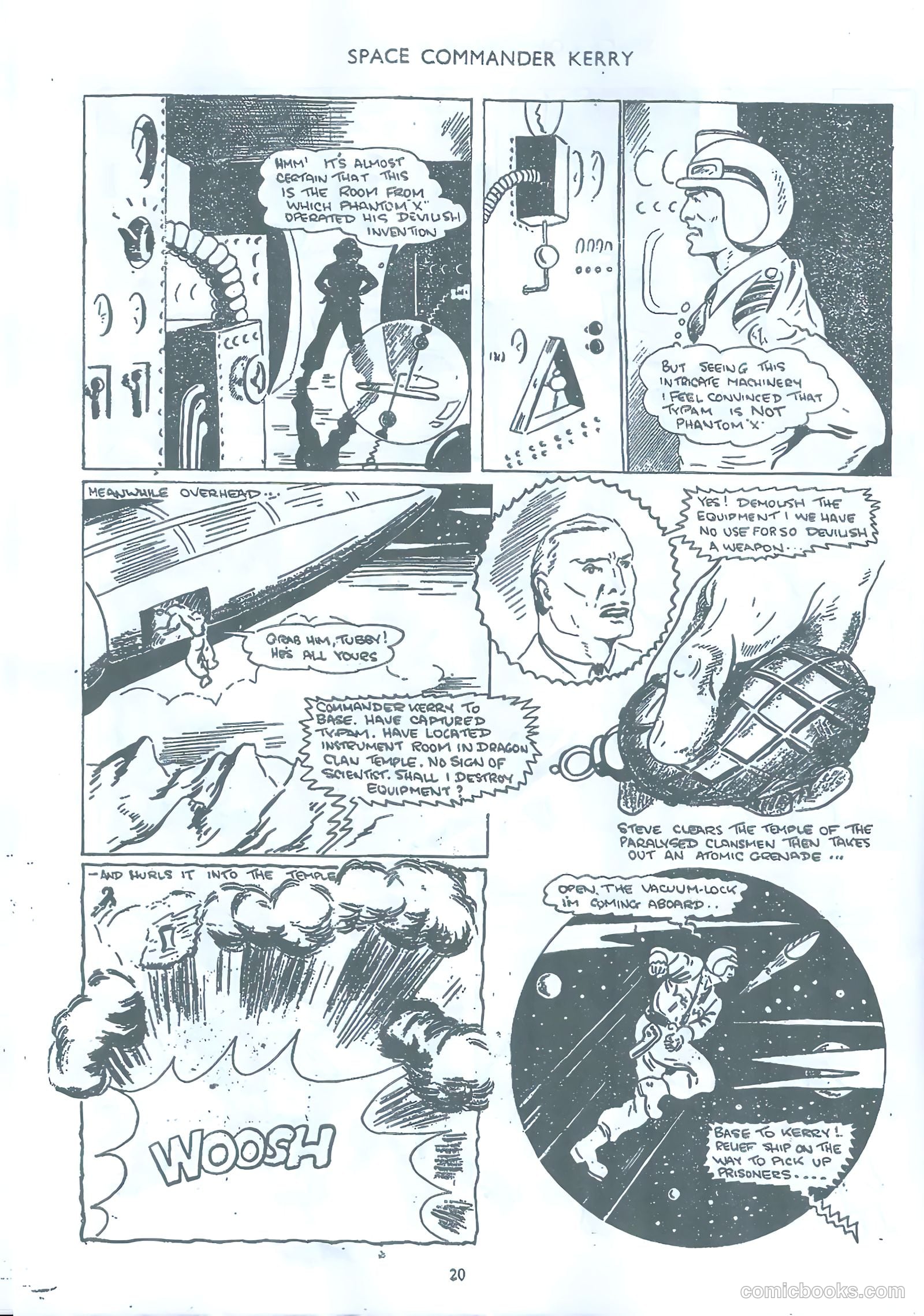 Space Commander Kerry #53 (1953) — page 20 of 28