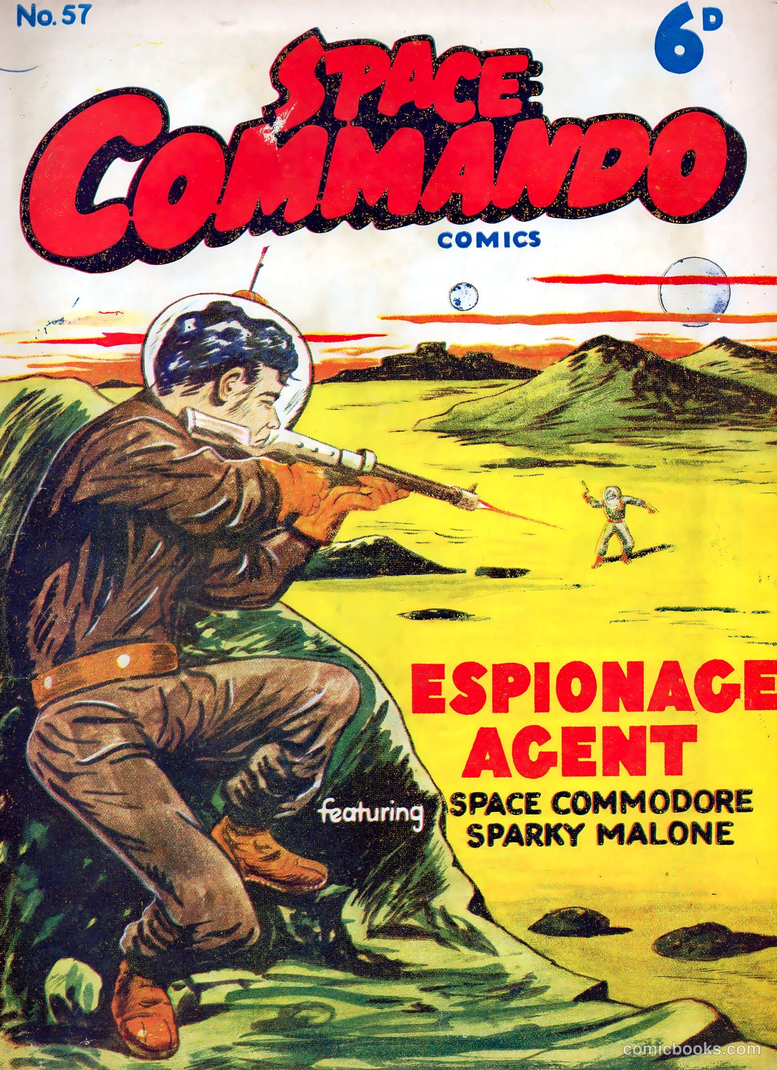 Space Commando Comics #57