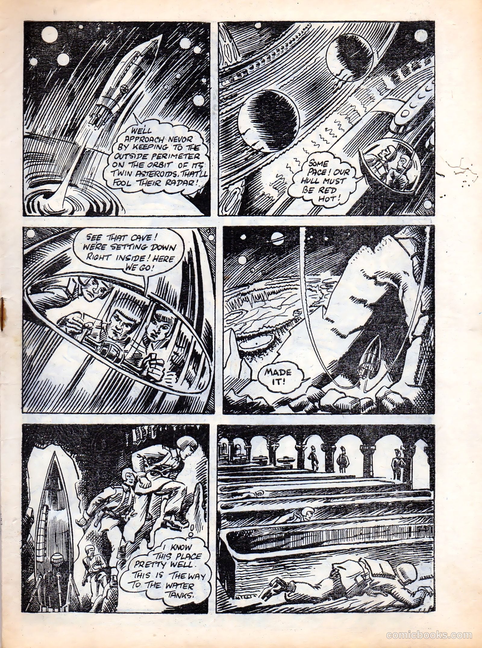 Space Commando Comics #57 (1954) — page 3 of 28