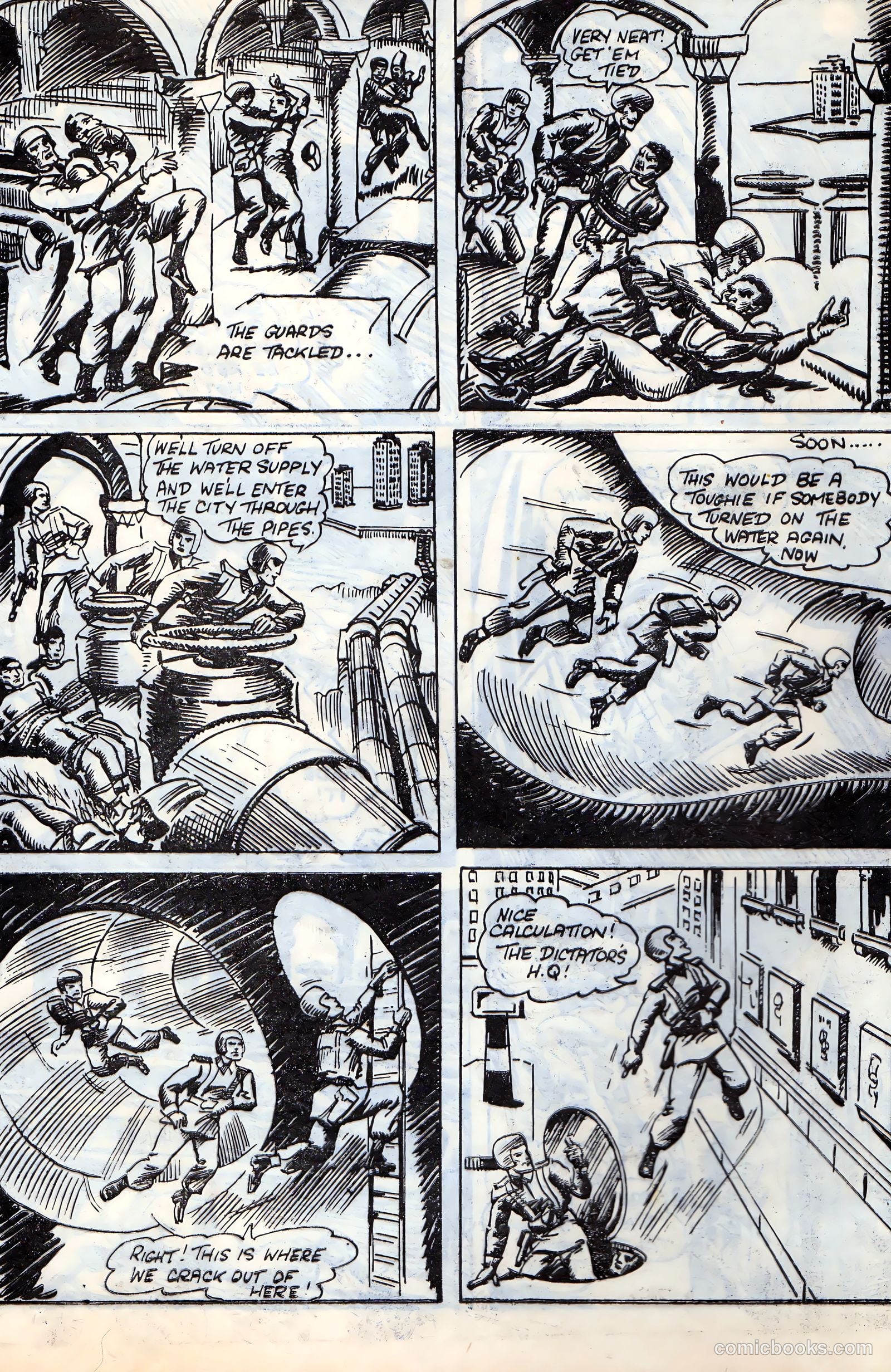 Space Commando Comics #57 (1954) — page 4 of 28