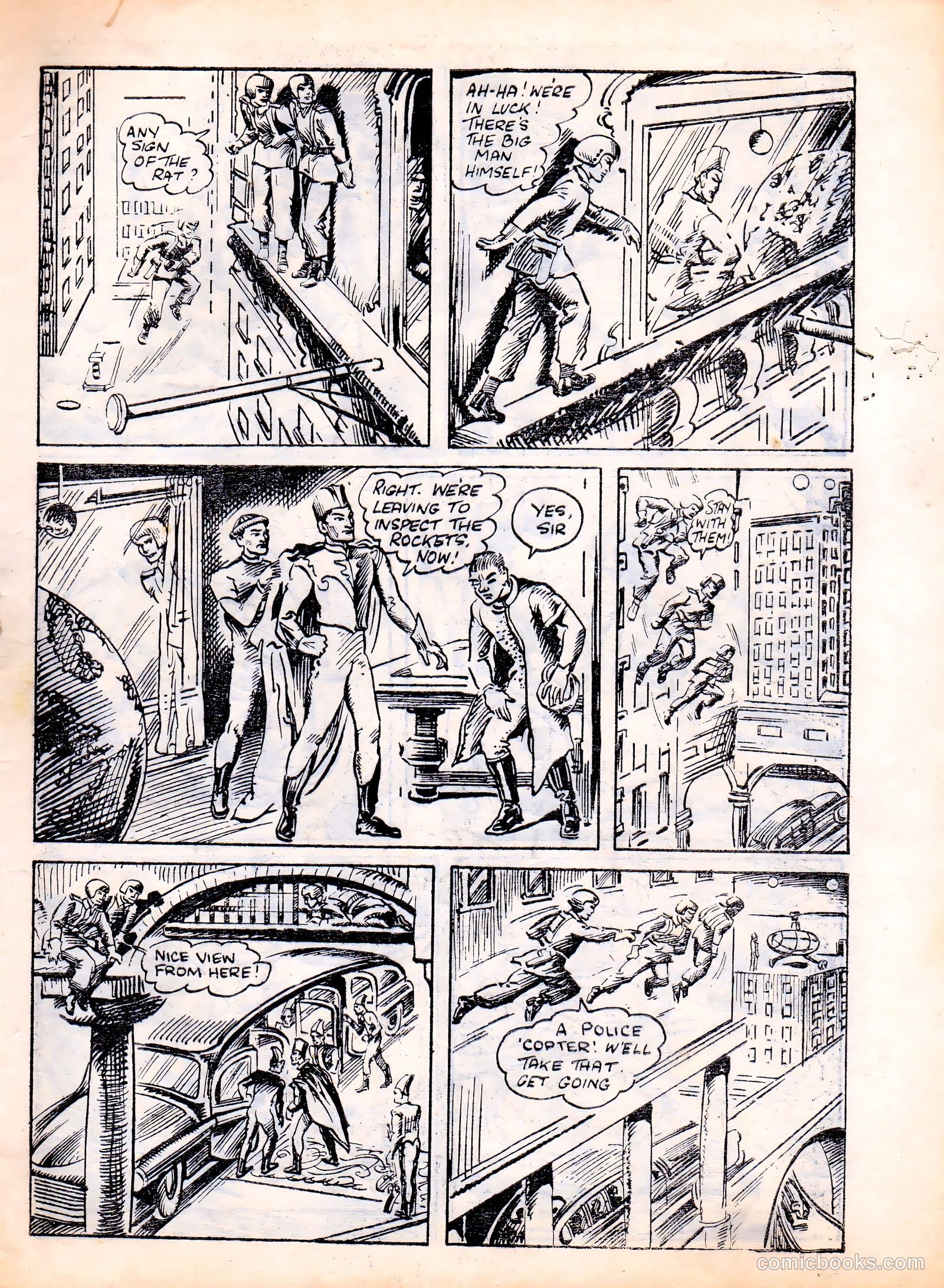 Space Commando Comics #57 (1954) — page 5 of 28