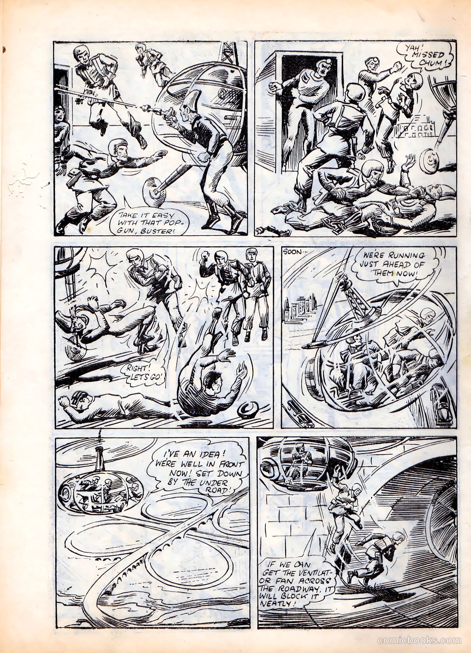 Space Commando Comics #57 (1954) — page 6 of 28