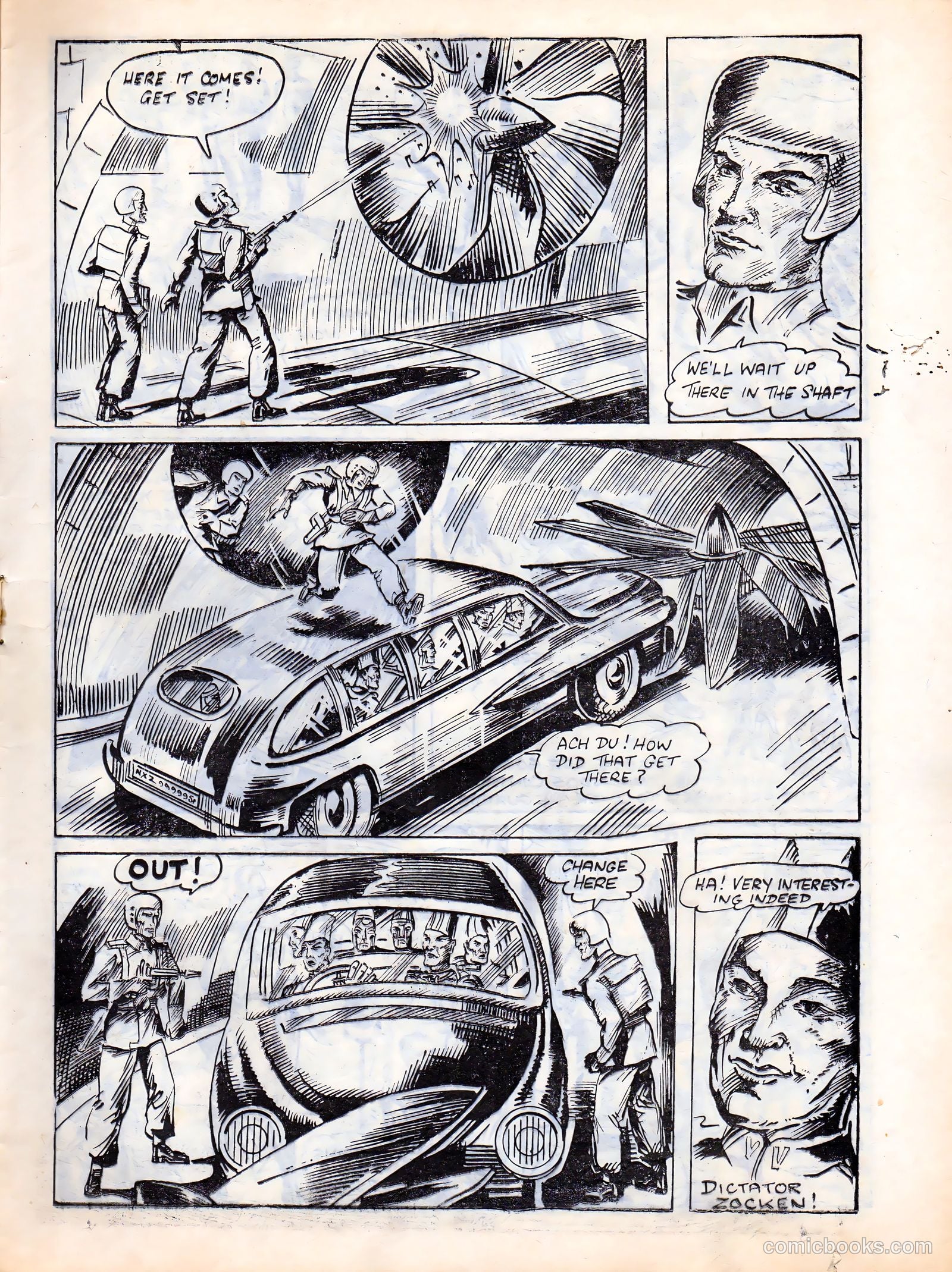 Space Commando Comics #57 (1954) — page 7 of 28