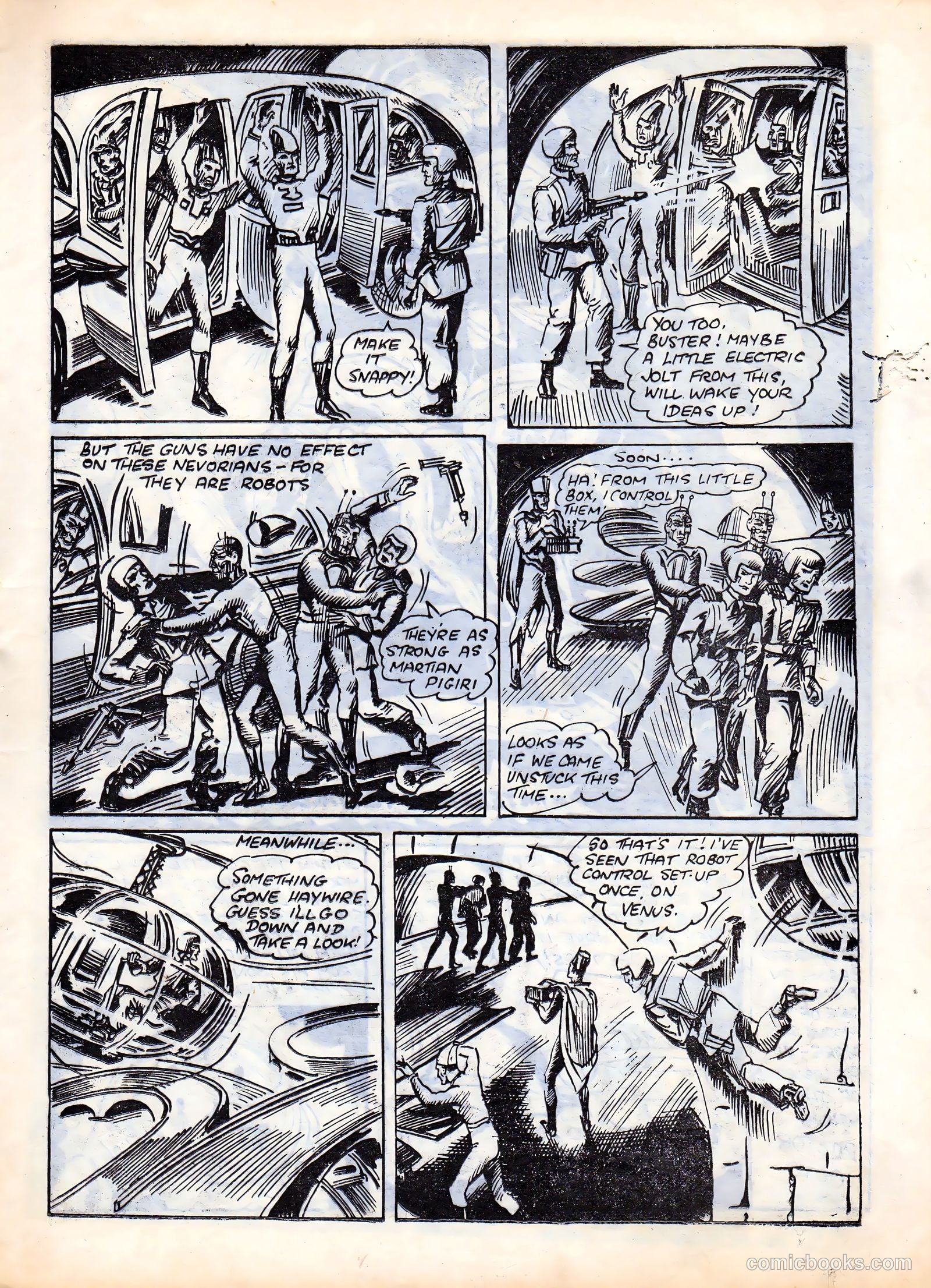 Space Commando Comics #57 (1954) — page 9 of 28