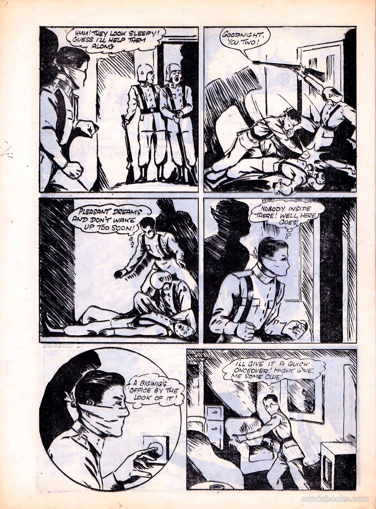 Space Commando Comics #57 (1954) — page 22 of 28