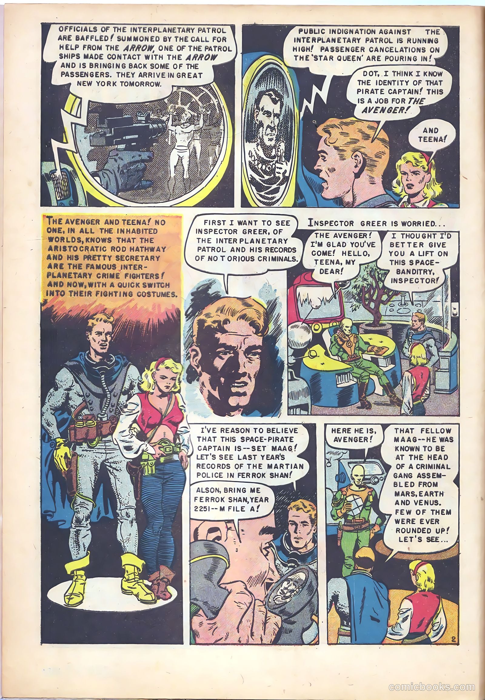 Space Detective #1 (1951) — page 4 of 25