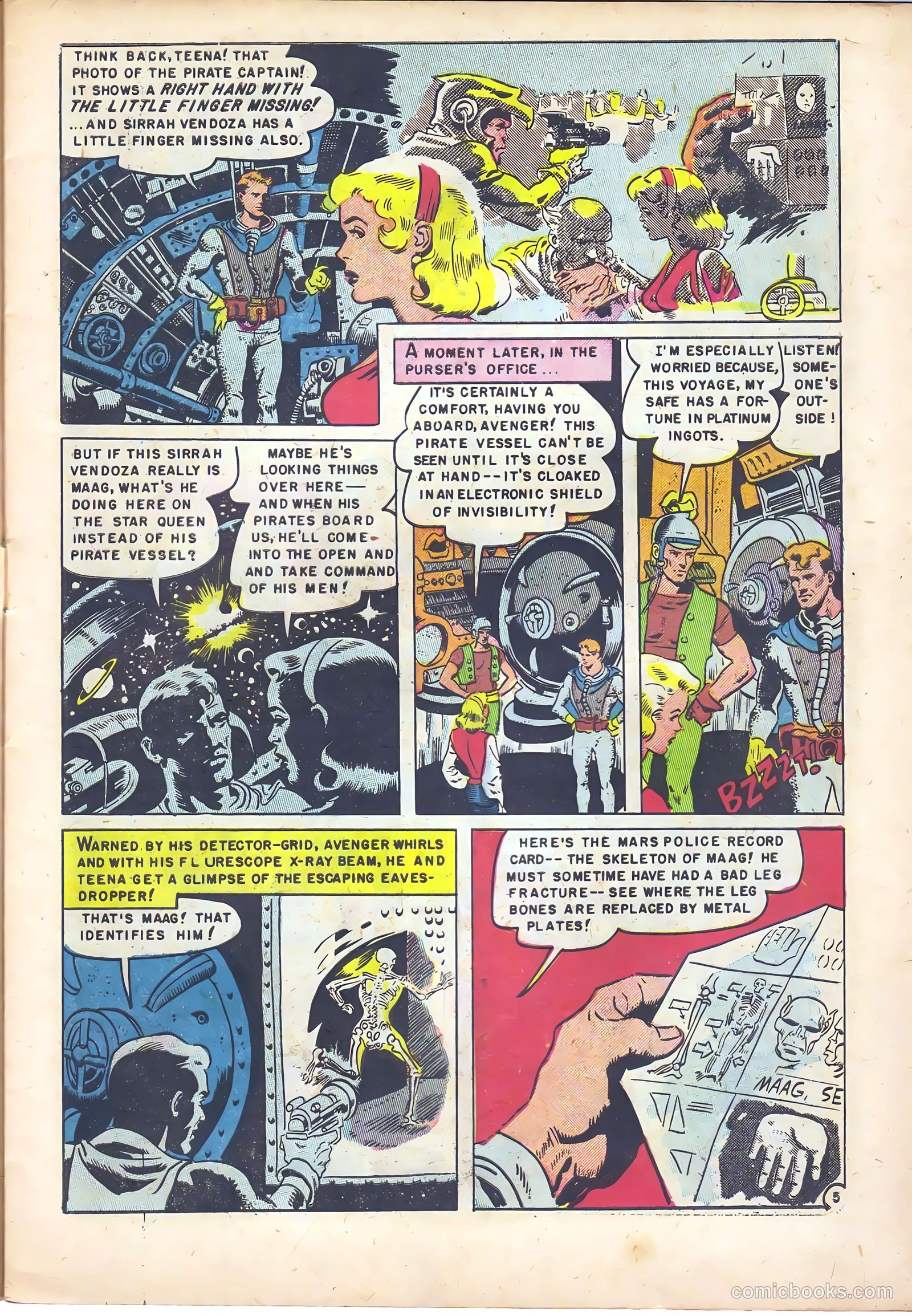 Space Detective #1 (1951) — page 7 of 25