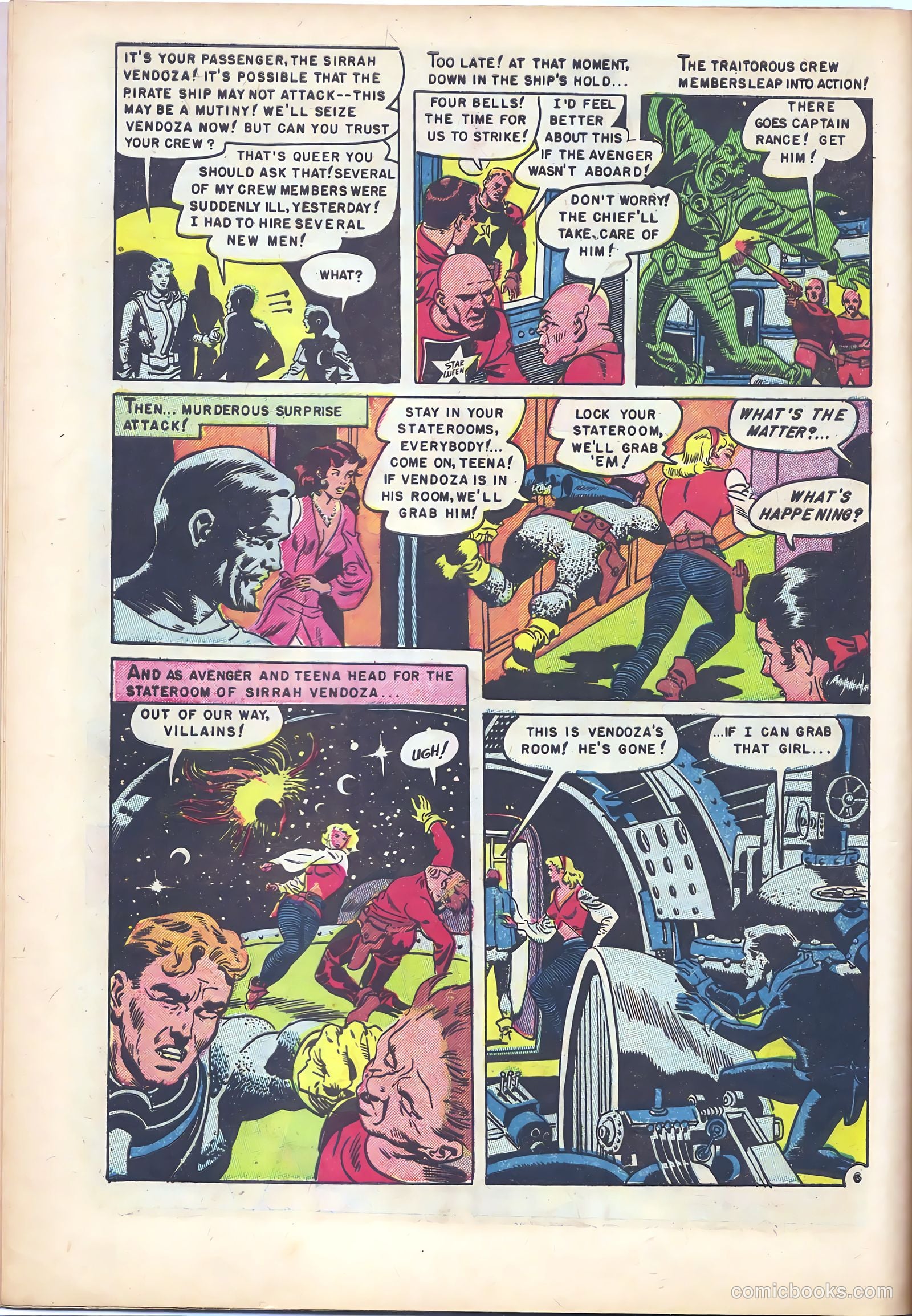 Space Detective #1 (1951) — page 8 of 25