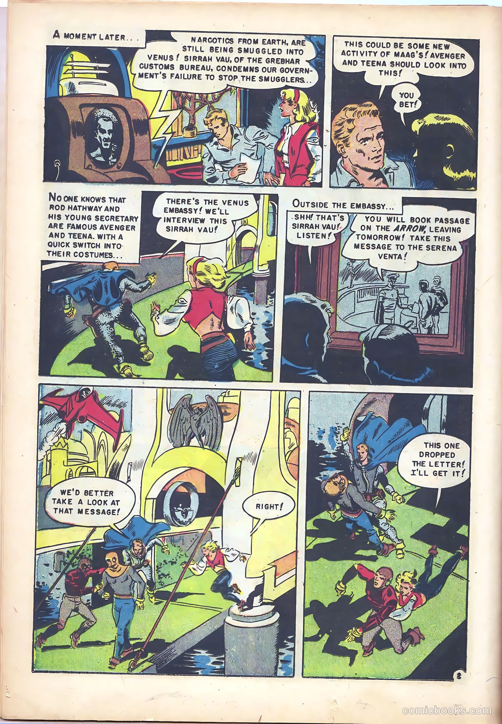 Space Detective #1 (1951) — page 12 of 25