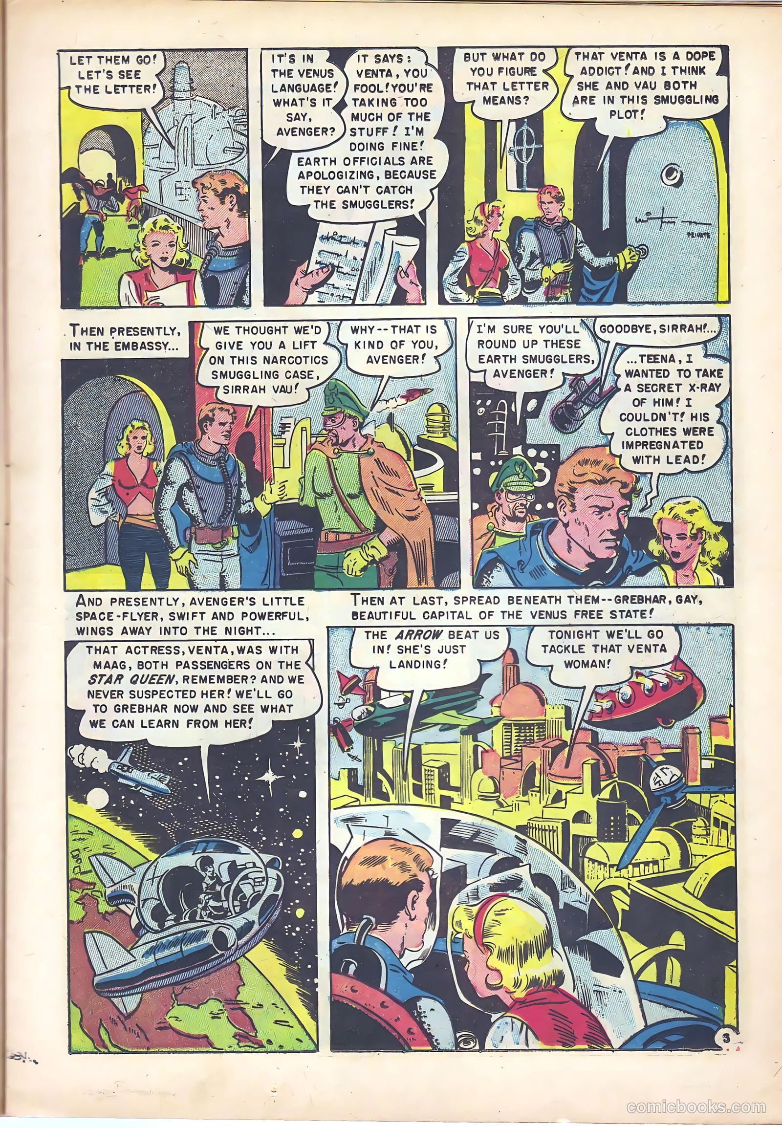 Space Detective #1 (1951) — page 13 of 25
