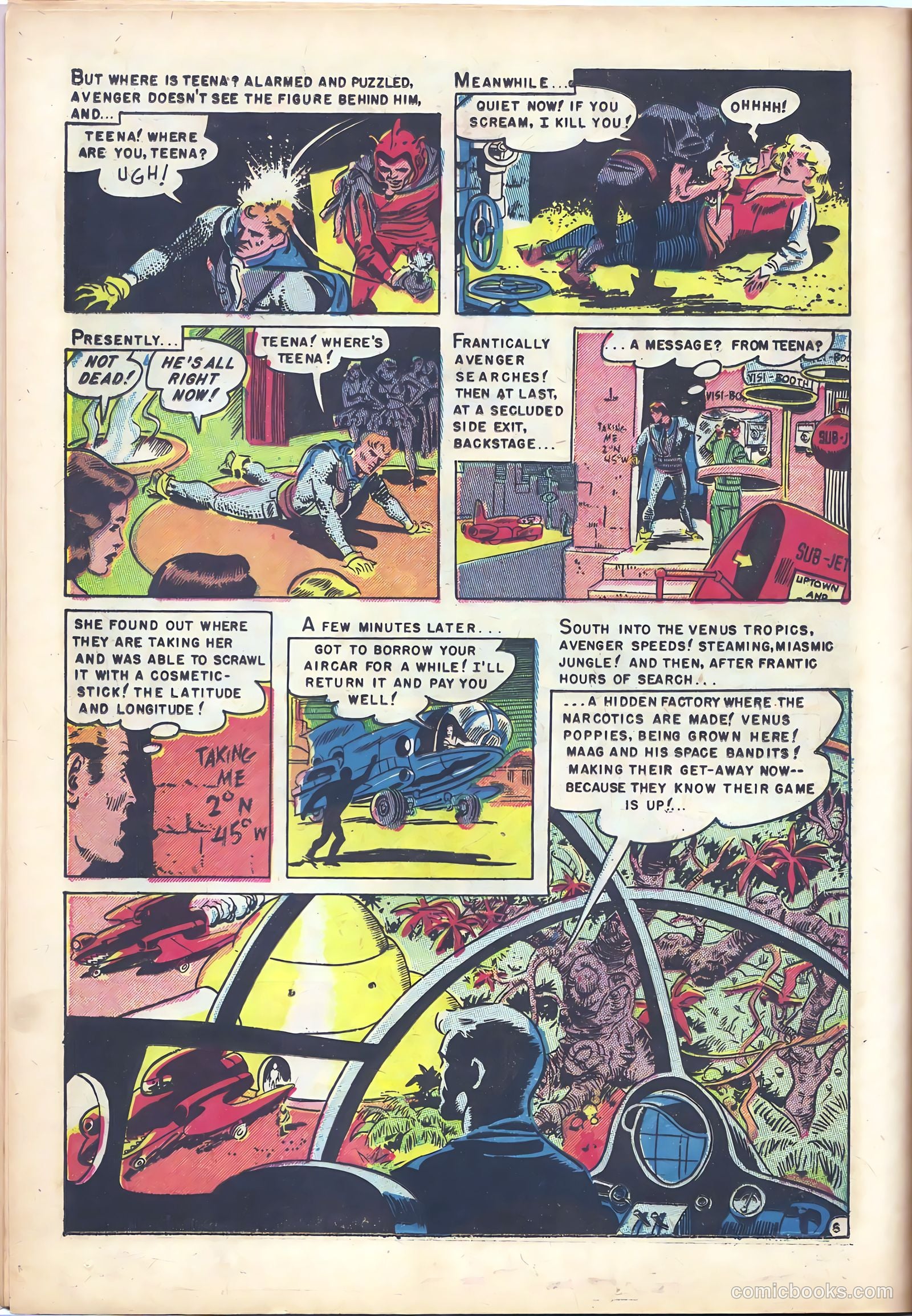 Space Detective #1 (1951) — page 16 of 25