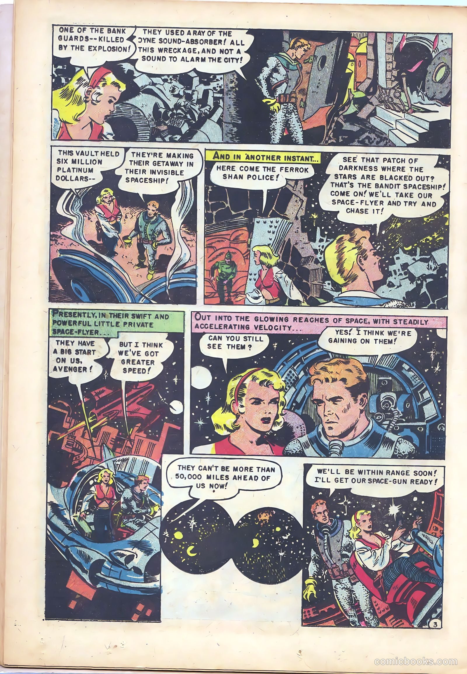 Space Detective #1 (1951) — page 20 of 25