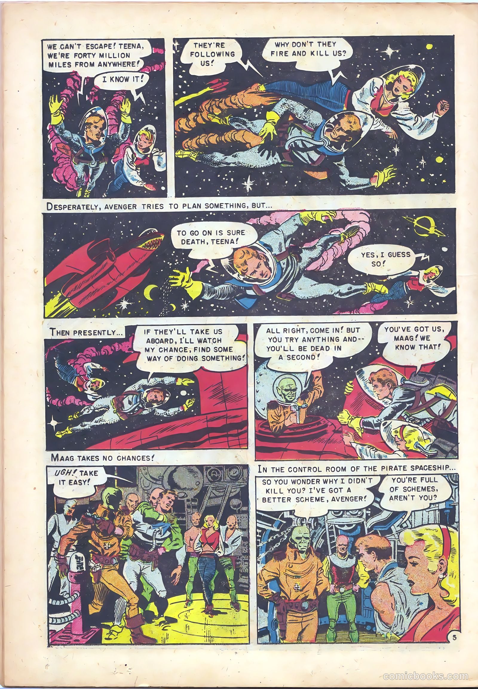 Space Detective #1 (1951) — page 22 of 25
