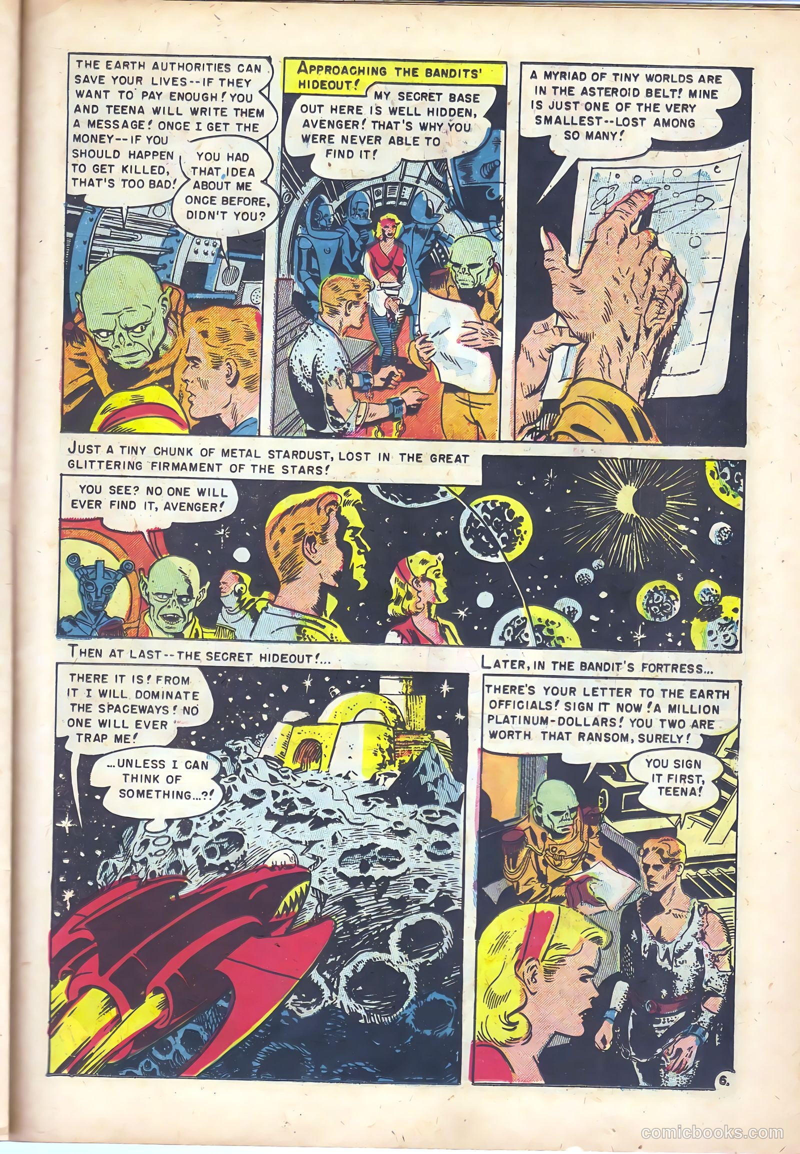 Space Detective #1 (1951) — page 23 of 25