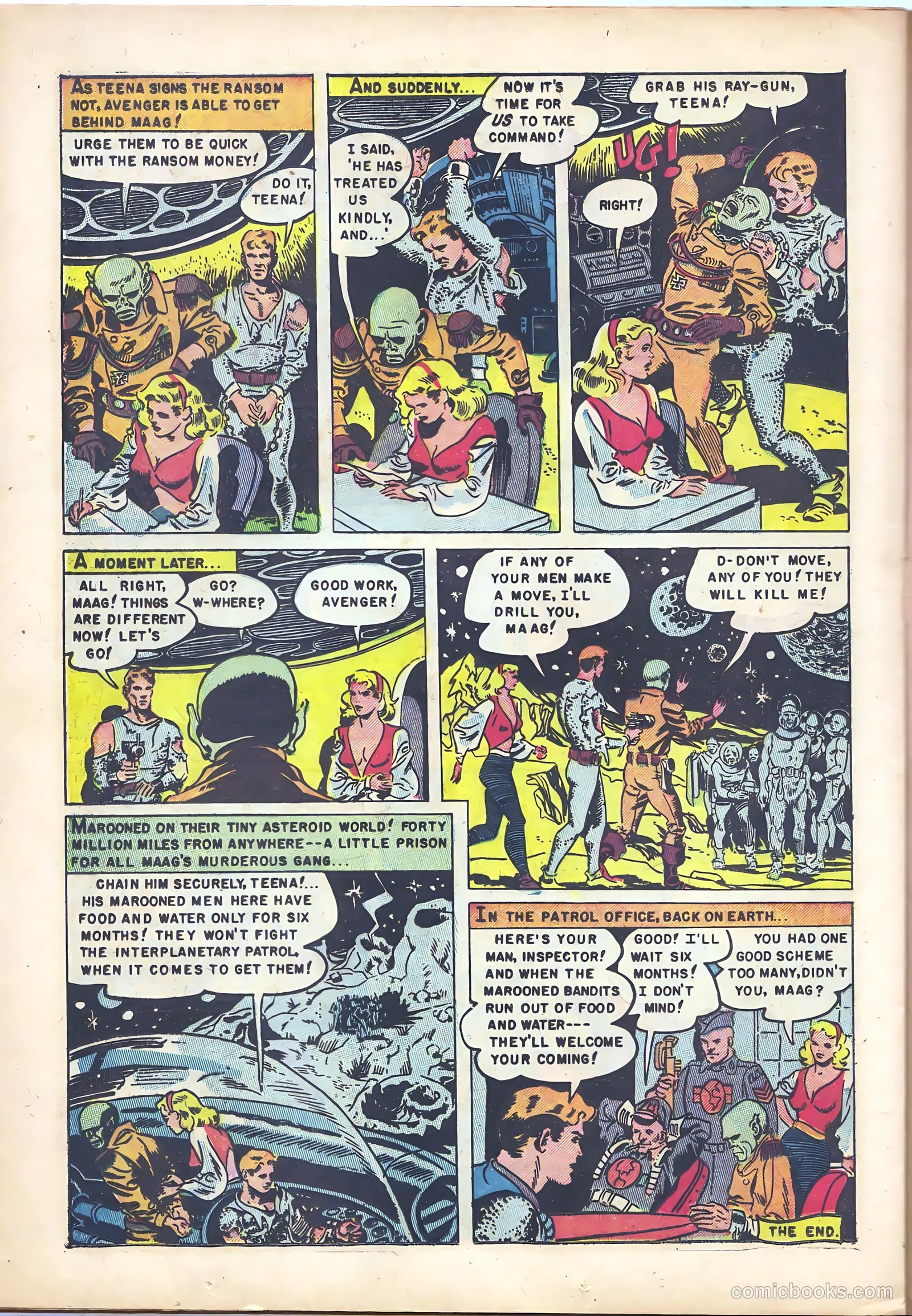 Space Detective #1 (1951) — page 24 of 25