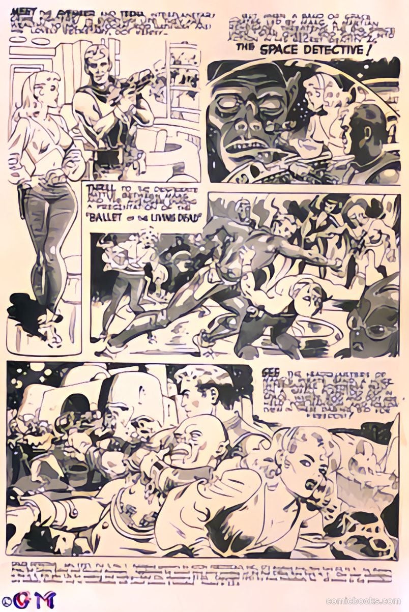 Space Detective #1 (1958) — page 2 of 40