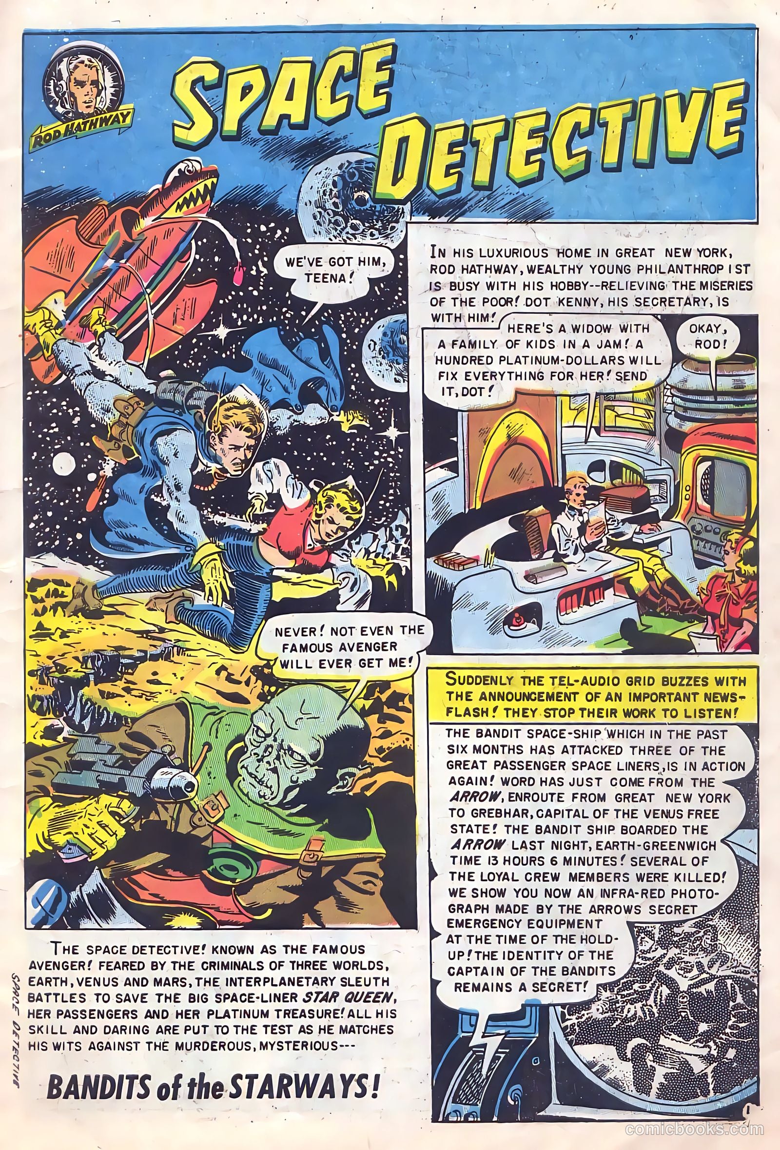 Space Detective #1 (1958) — page 7 of 40