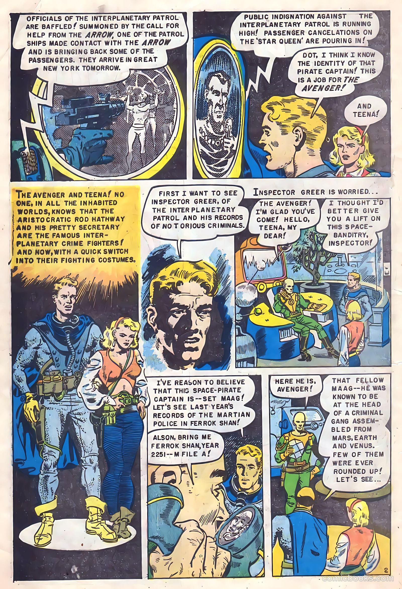 Space Detective #1 (1958) — page 8 of 40