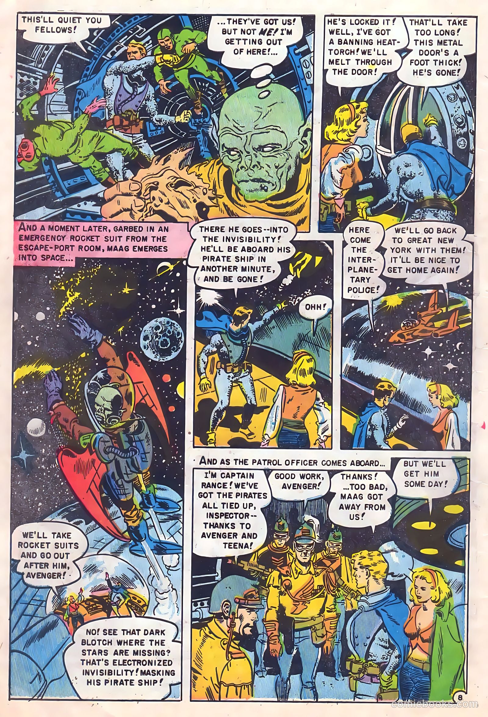 Space Detective #1 (1958) — page 14 of 40