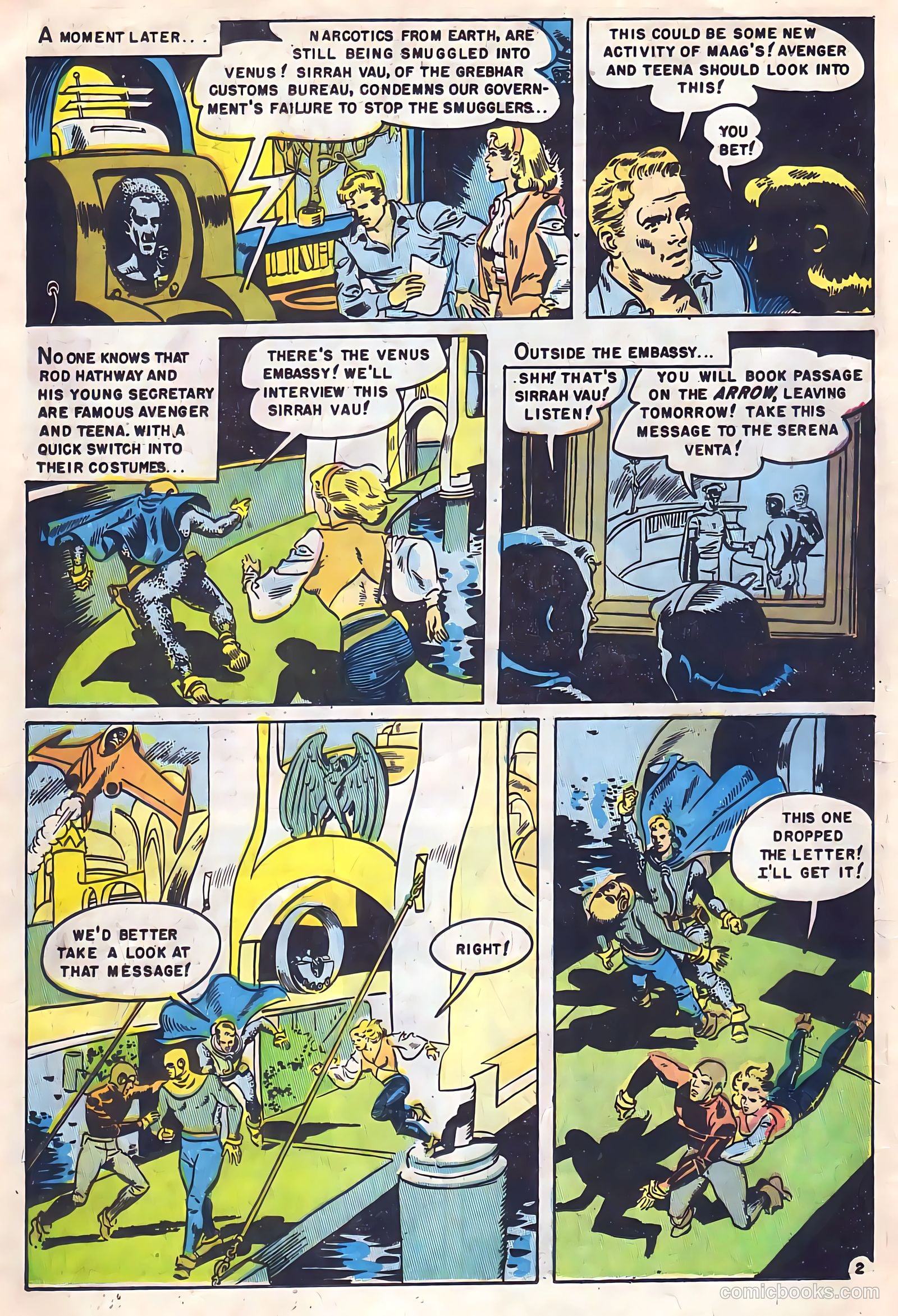 Space Detective #1 (1958) — page 16 of 40