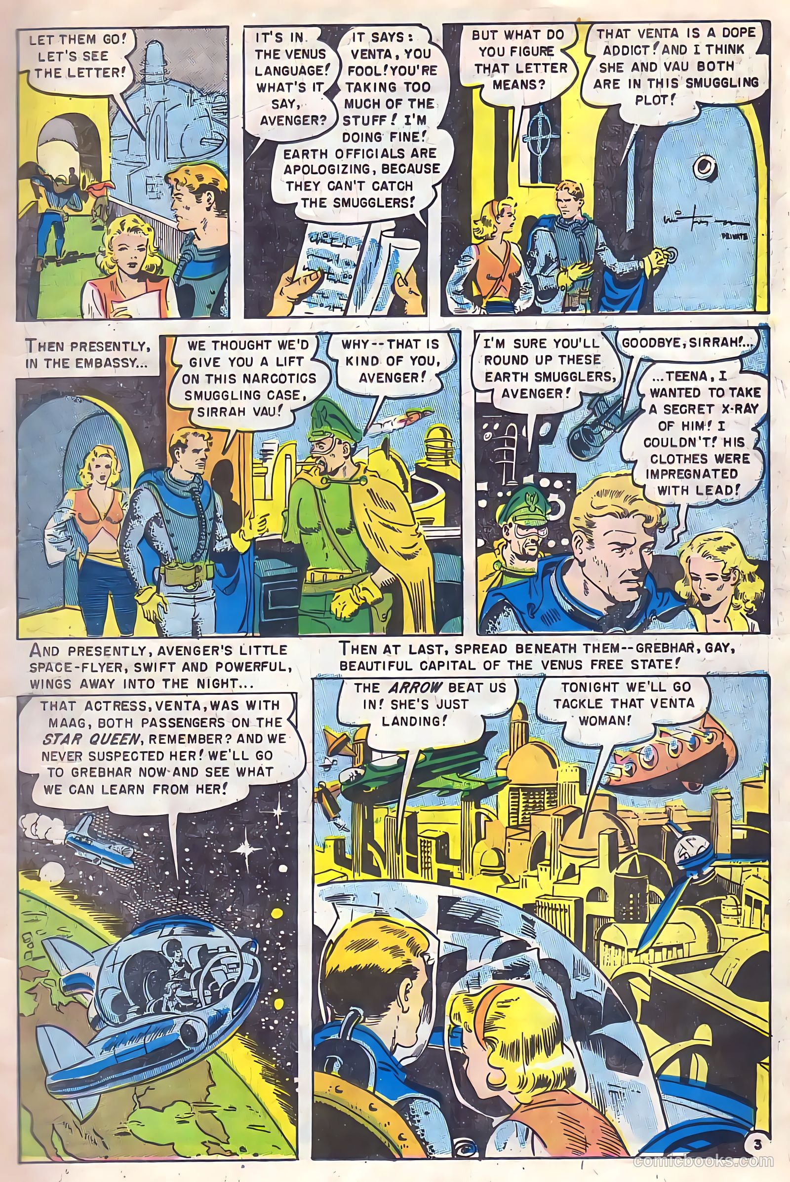 Space Detective #1 (1958) — page 17 of 40