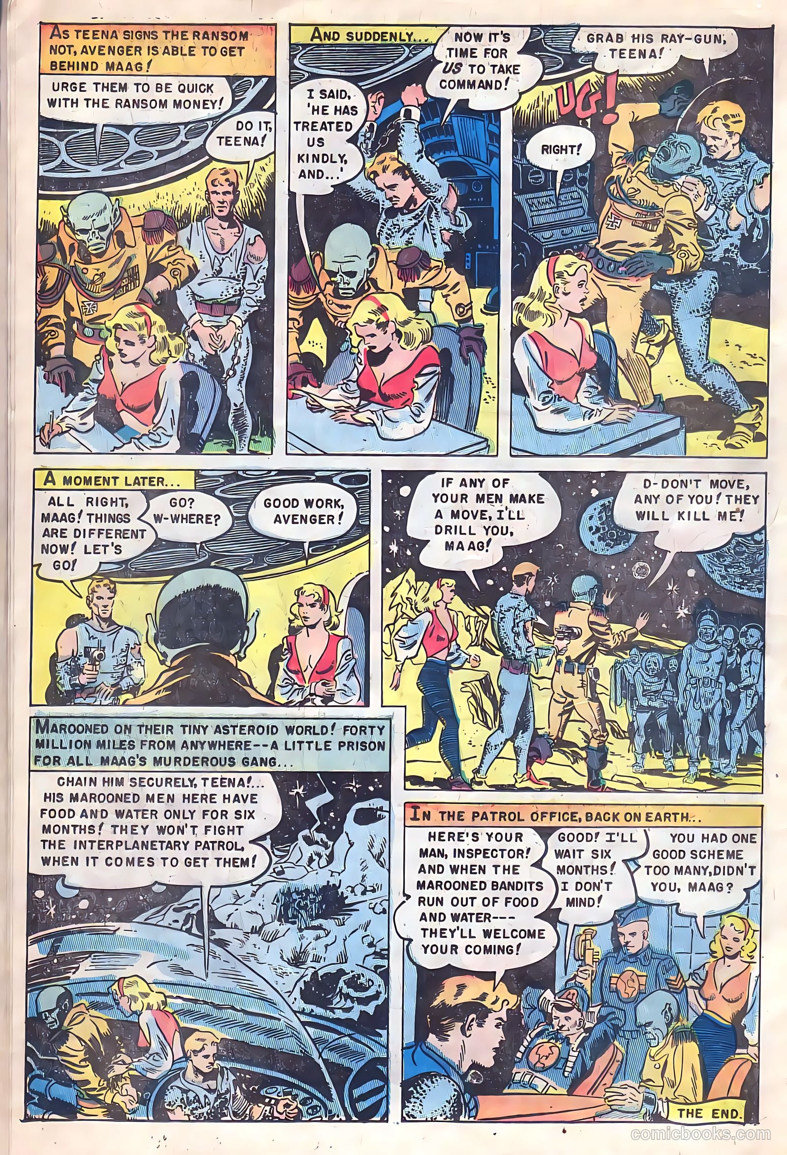 Space Detective #1 (1958) — page 28 of 40