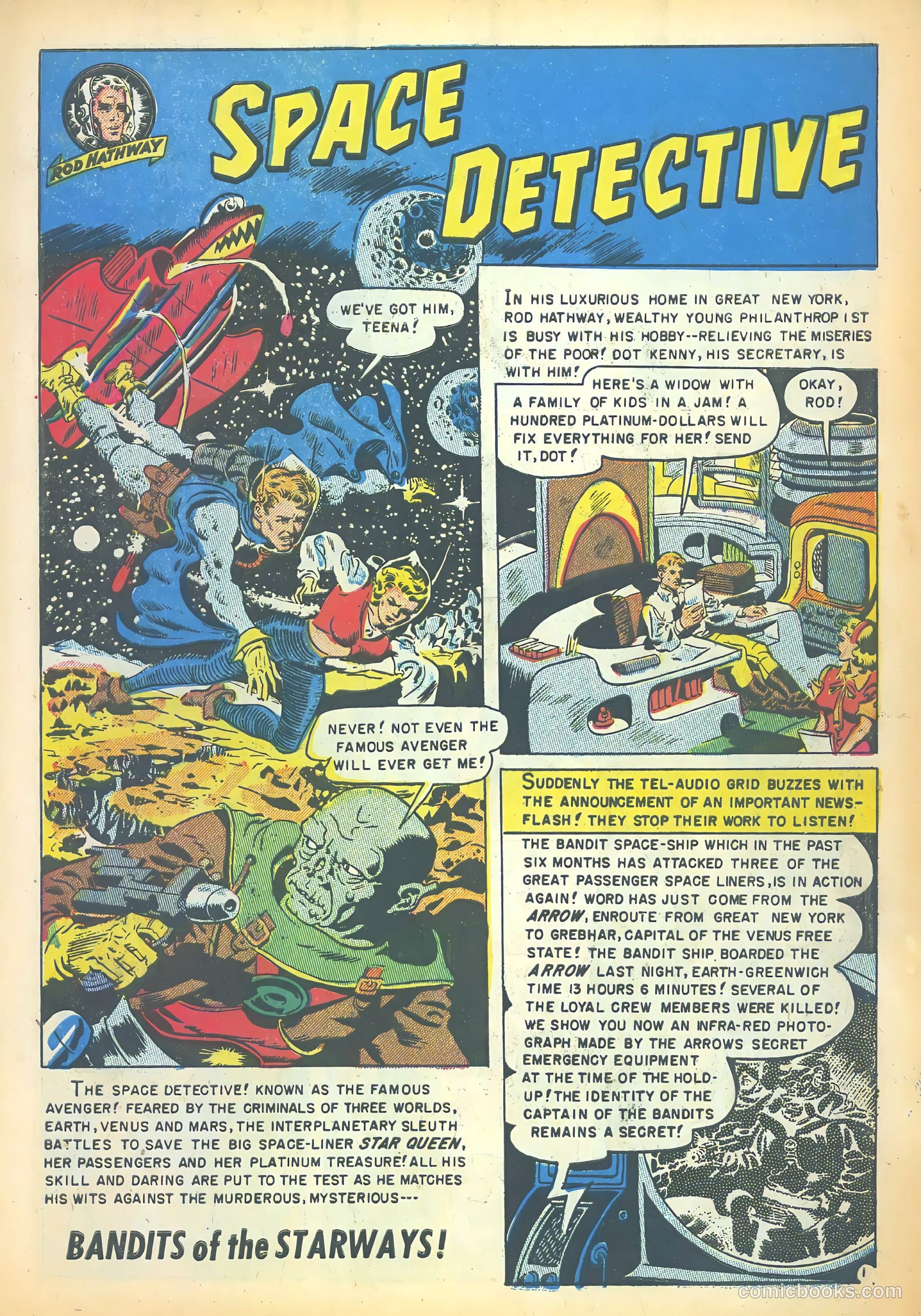 Space Detective #1 (1951) — page 3 of 36
