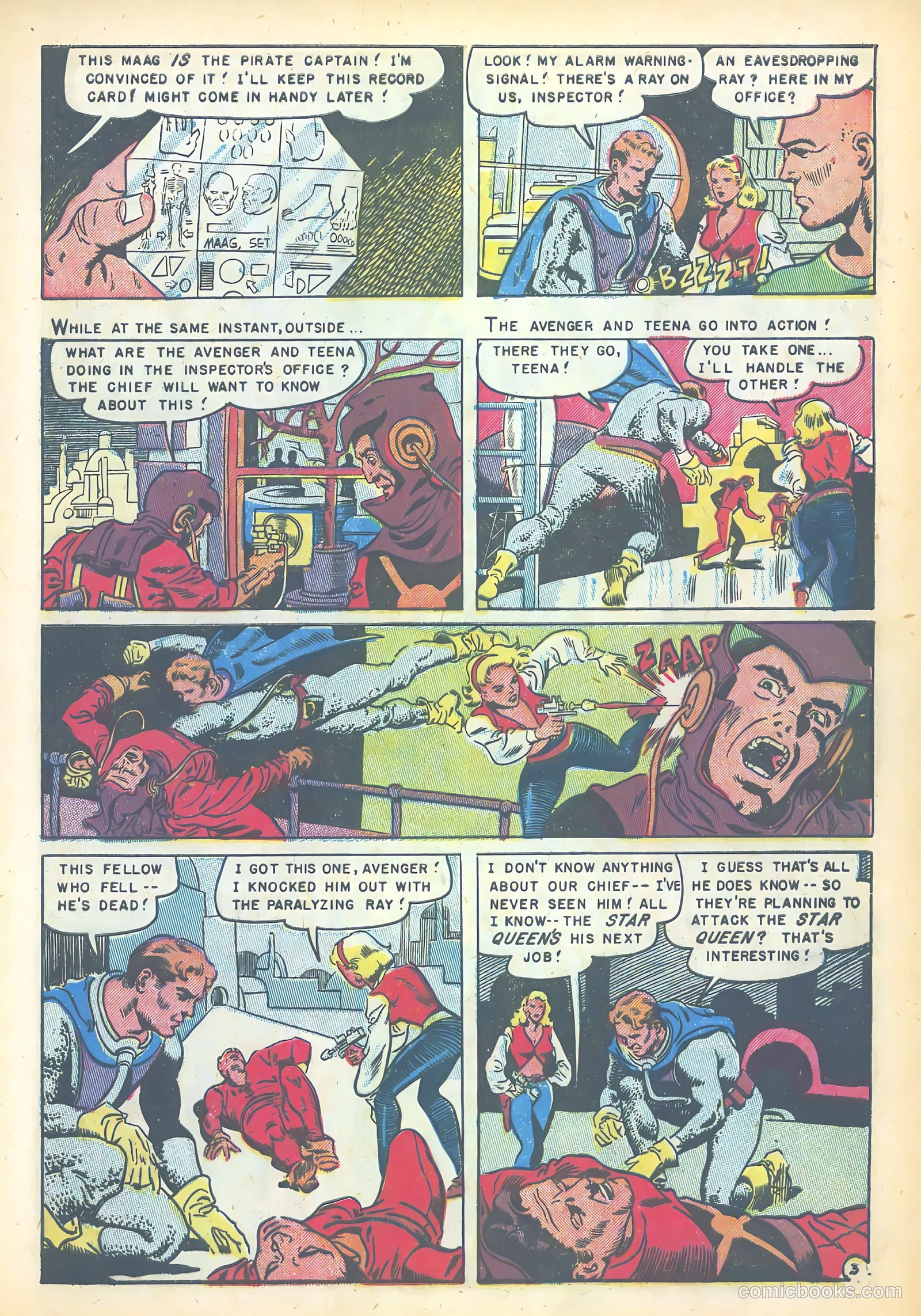 Space Detective #1 (1951) — page 5 of 36