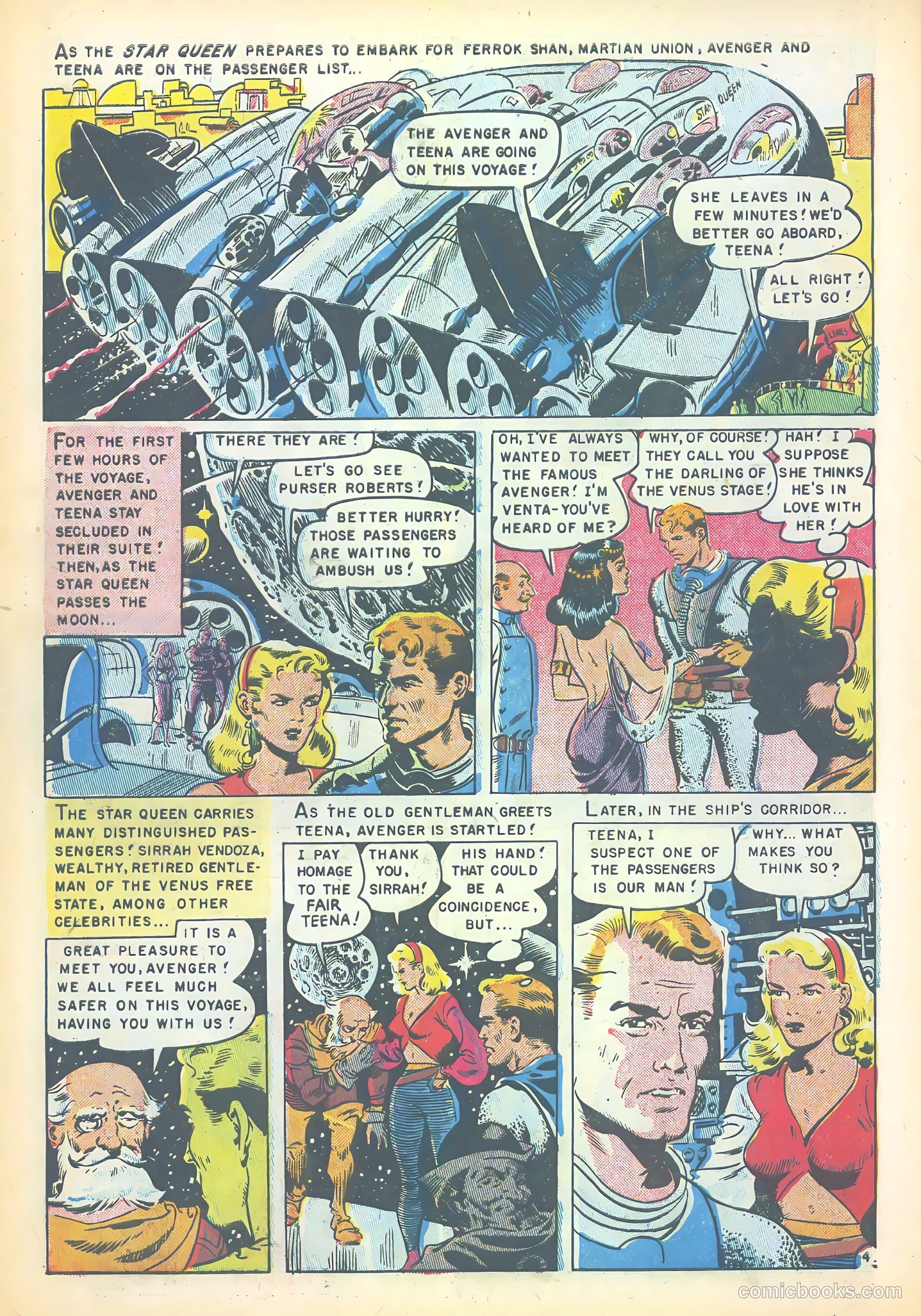 Space Detective #1 (1951) — page 6 of 36