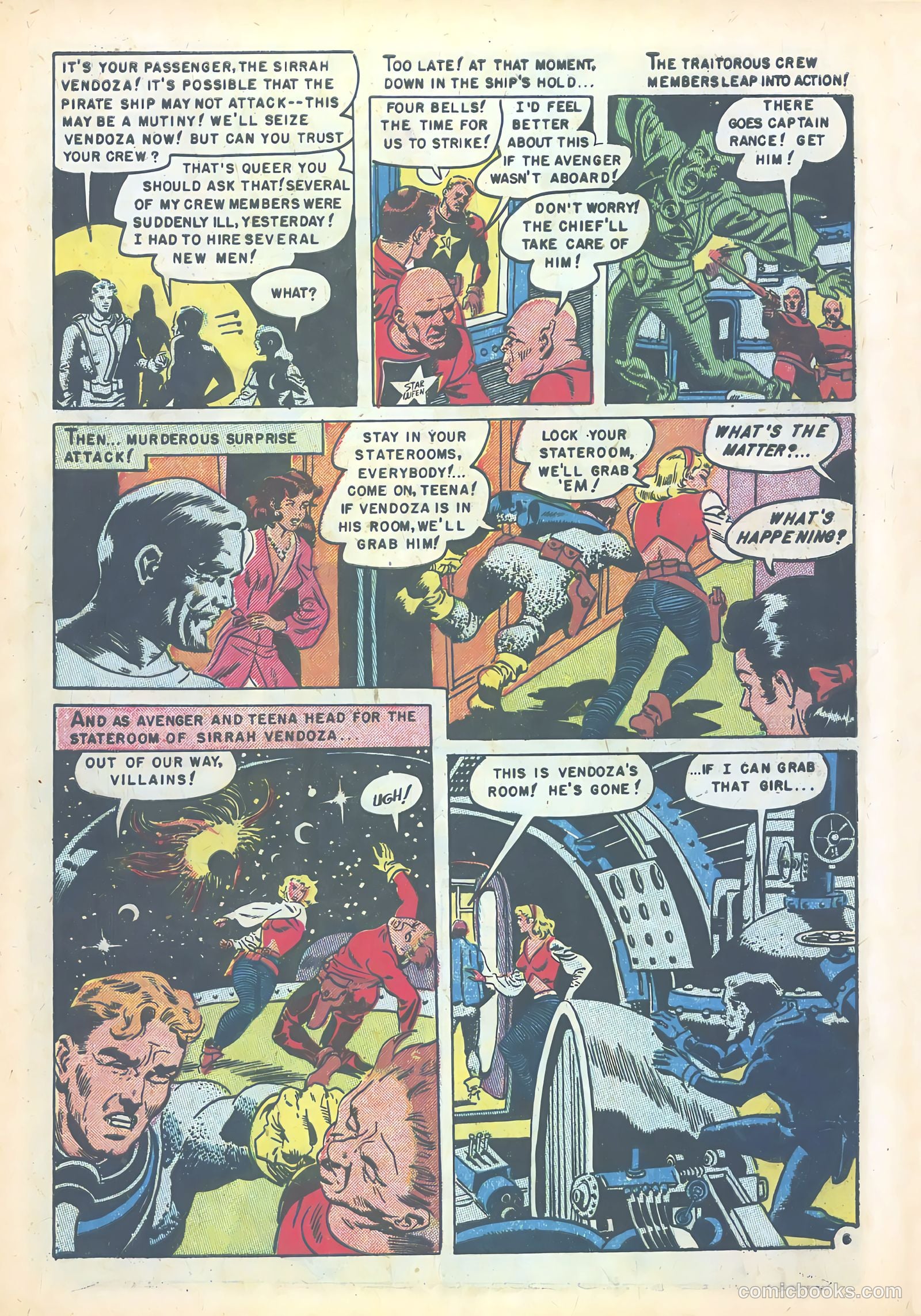Space Detective #1 (1951) — page 8 of 36