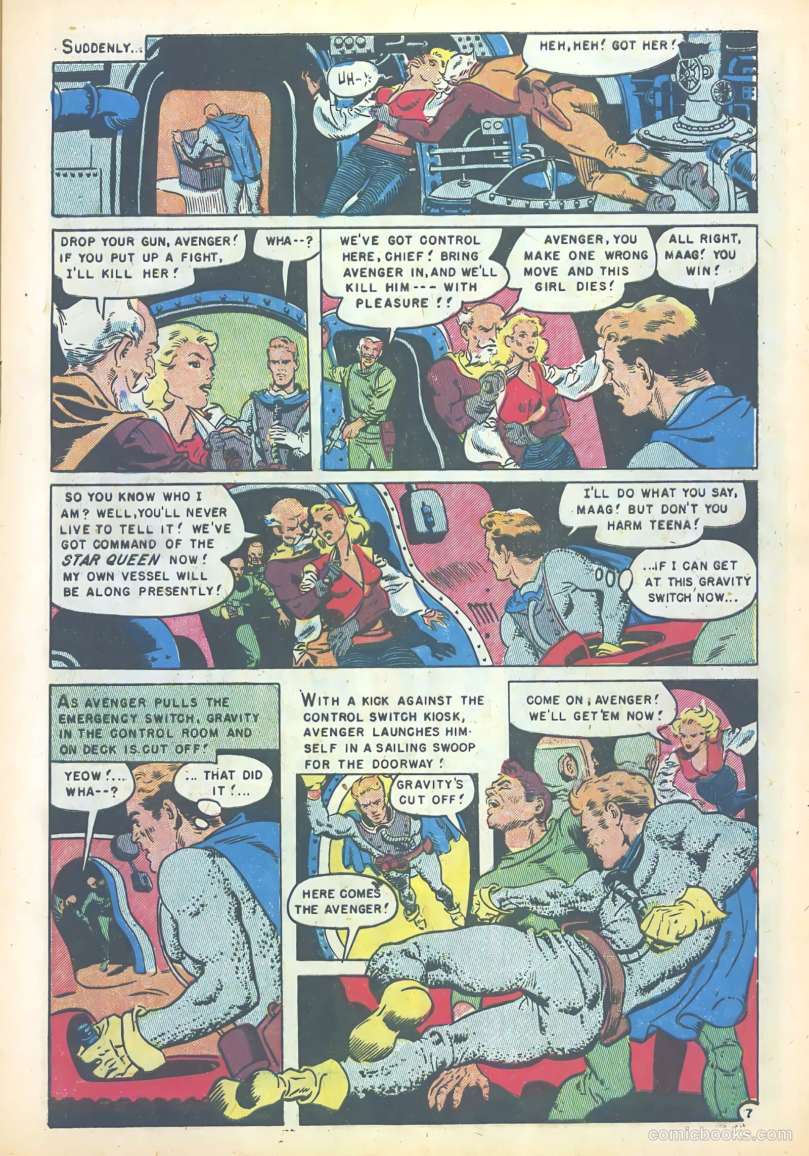 Space Detective #1 (1951) — page 9 of 36