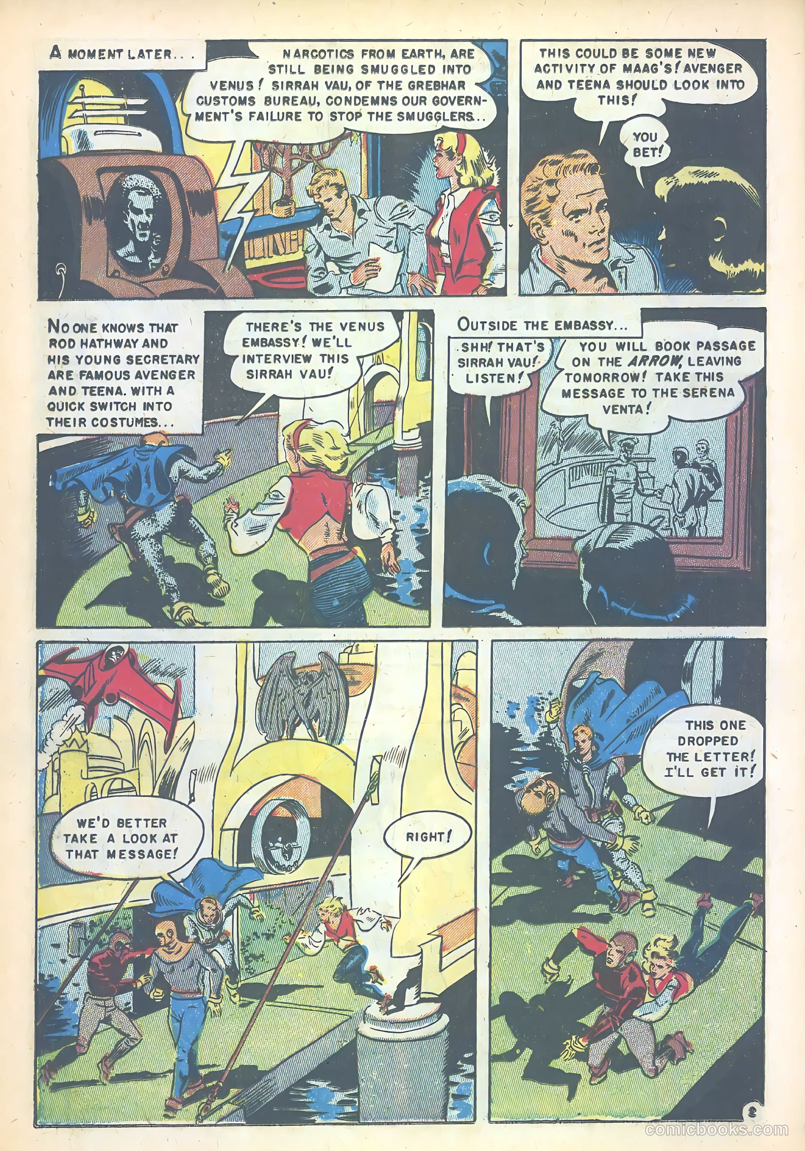 Space Detective #1 (1951) — page 12 of 36