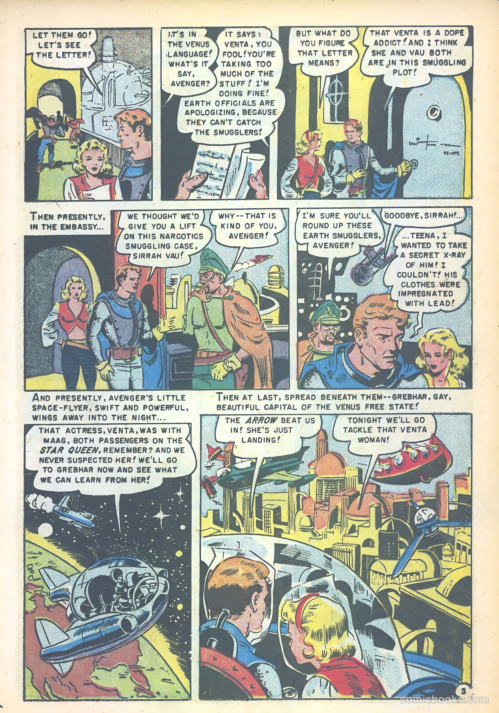 Space Detective #1 (1951) — page 13 of 36