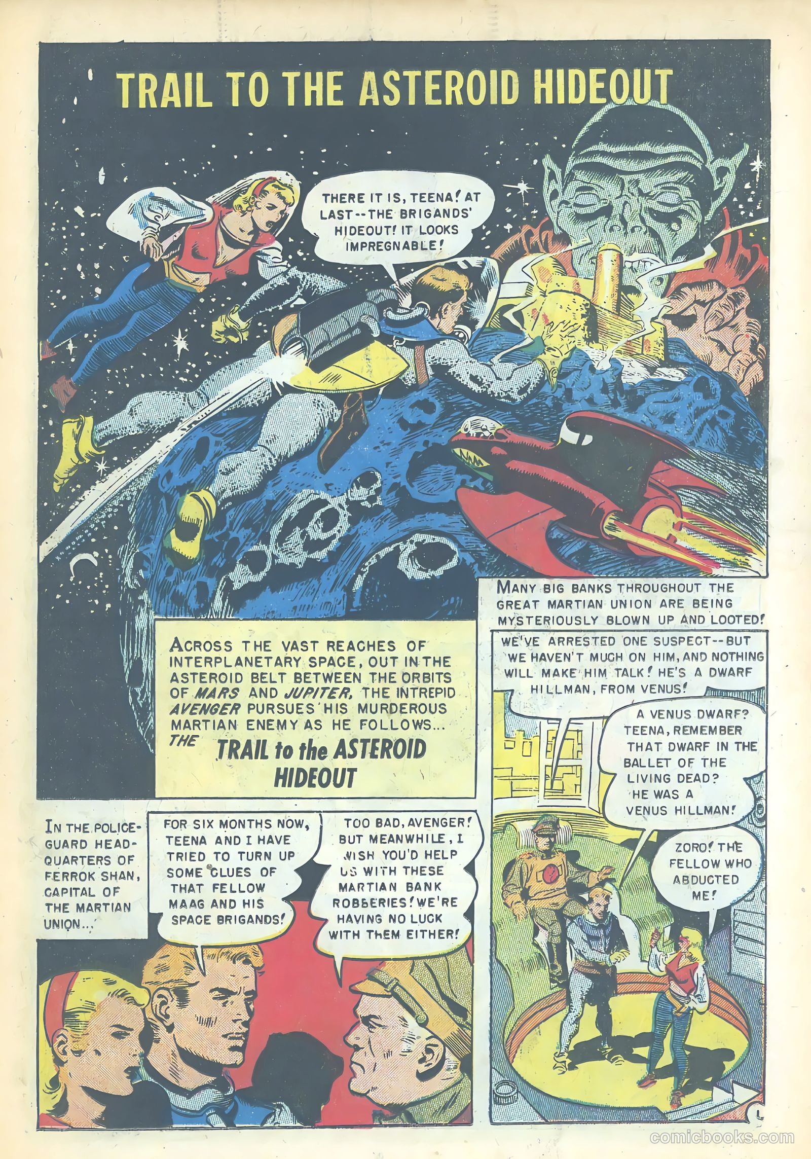 Space Detective #1 (1951) — page 18 of 36