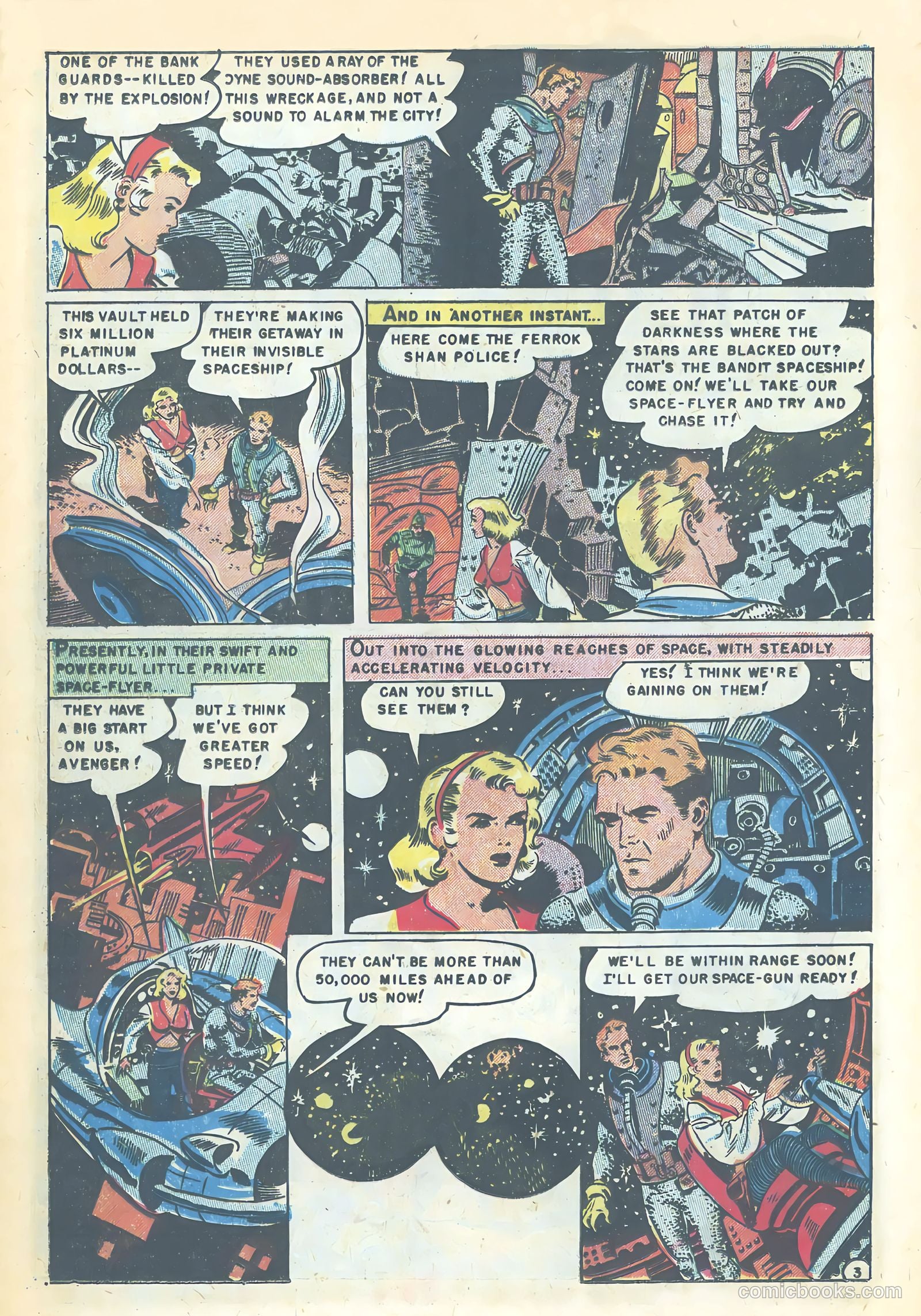 Space Detective #1 (1951) — page 20 of 36