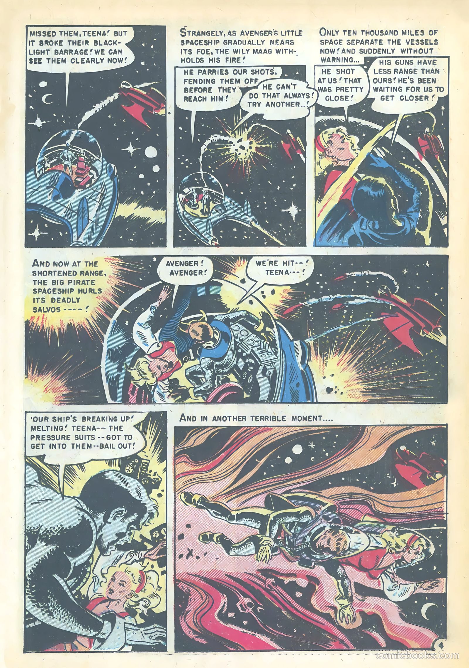 Space Detective #1 (1951) — page 21 of 36