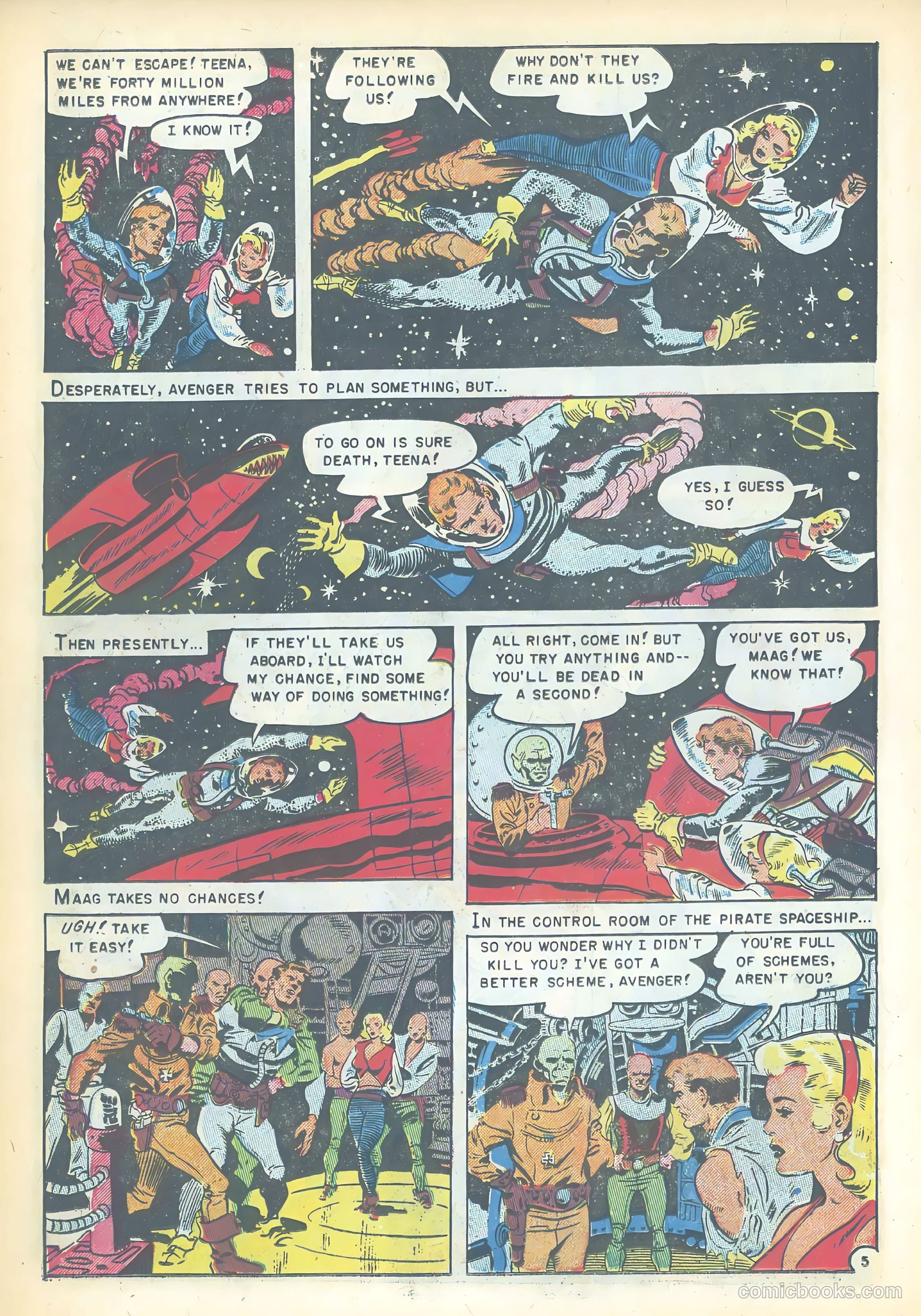 Space Detective #1 (1951) — page 22 of 36