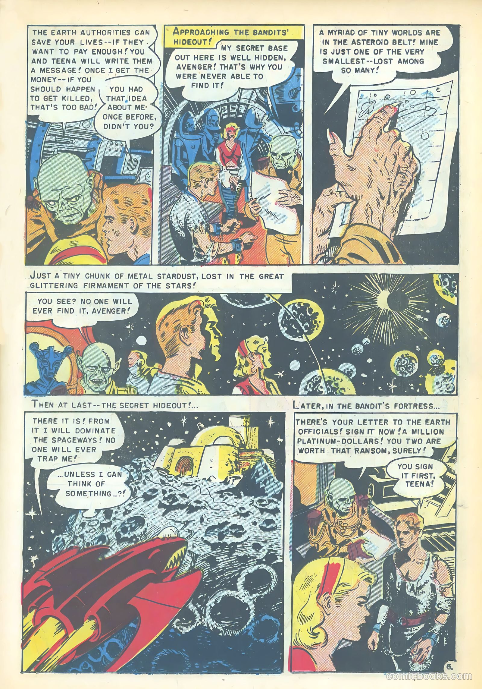 Space Detective #1 (1951) — page 23 of 36