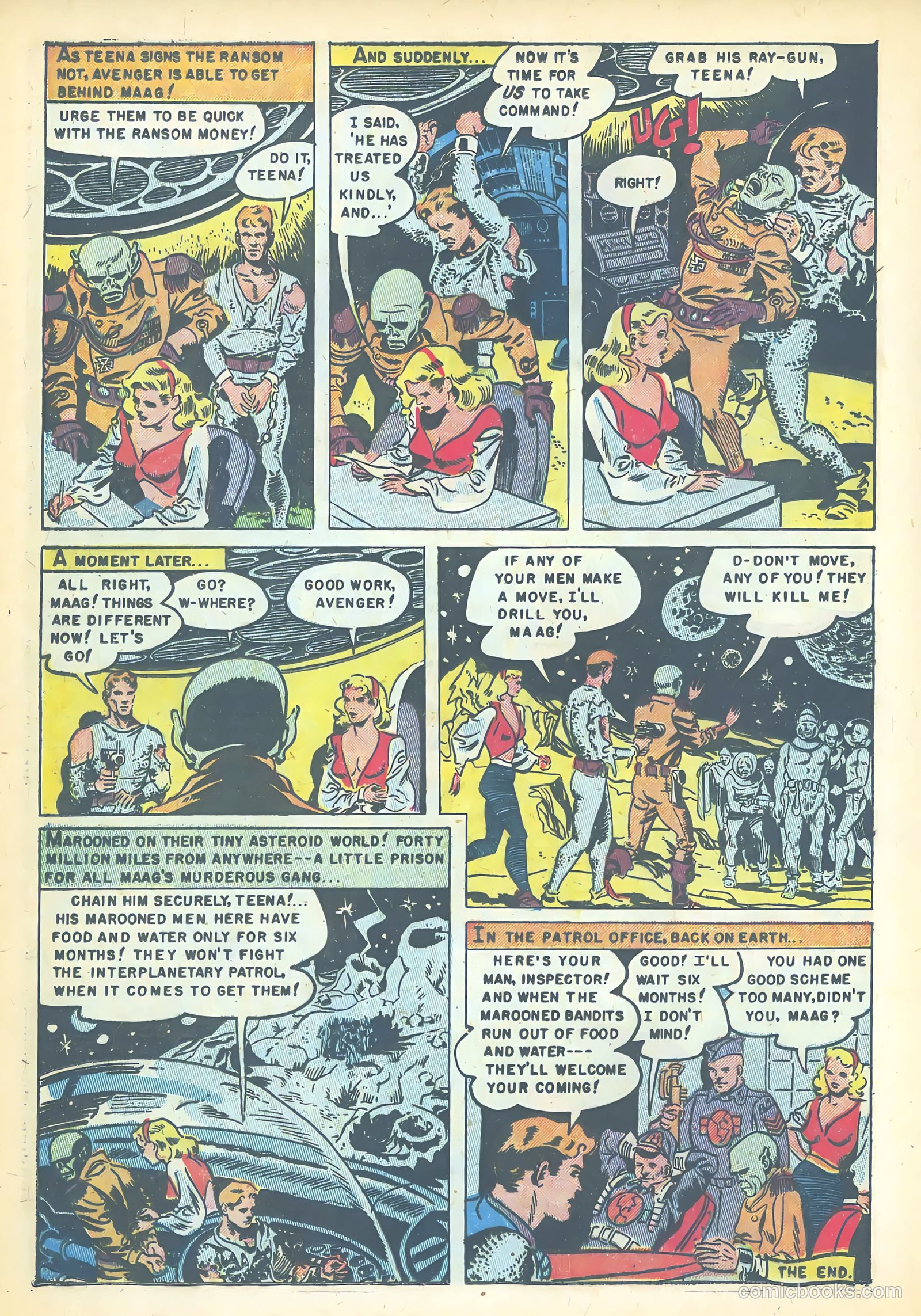 Space Detective #1 (1951) — page 24 of 36