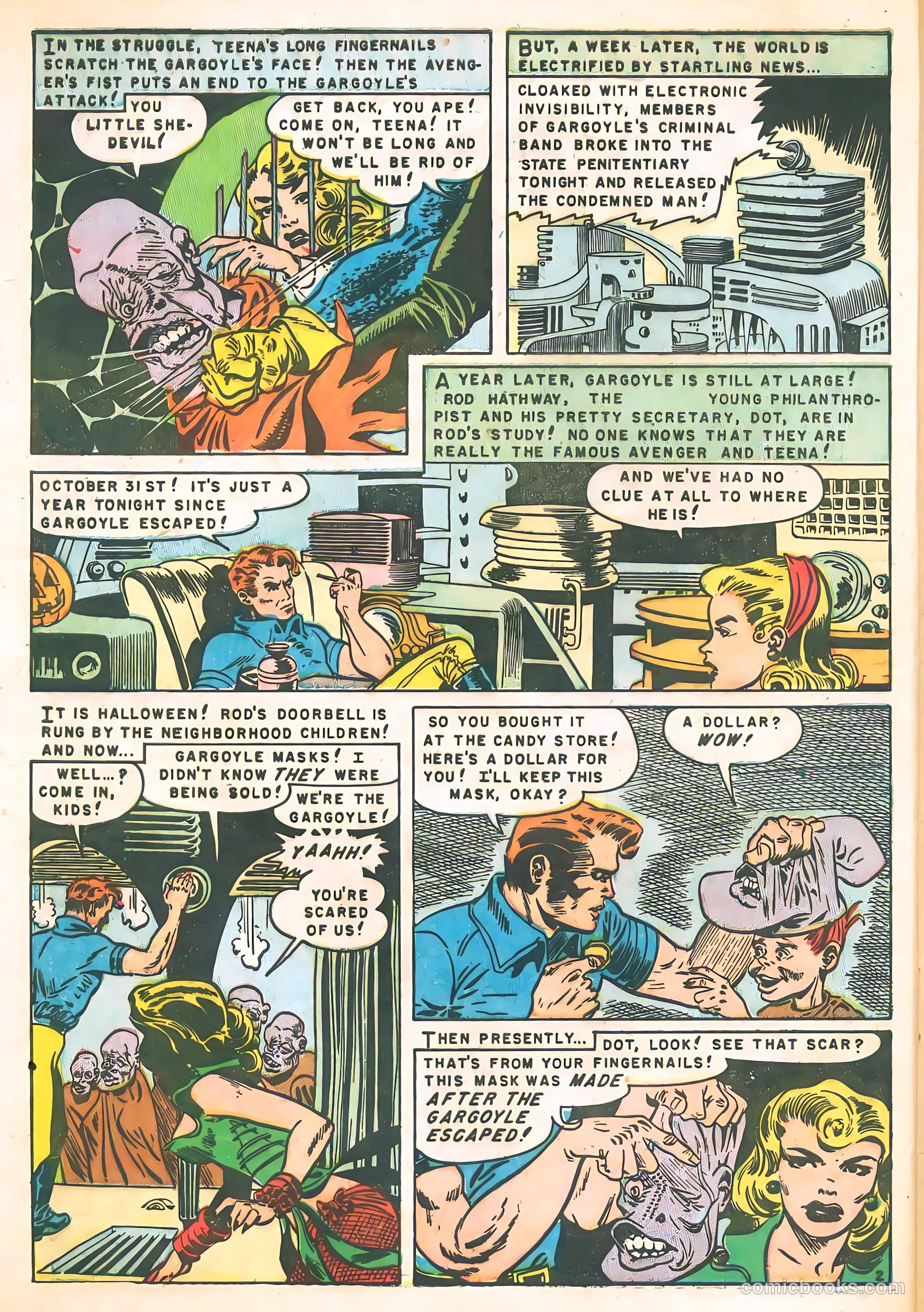 Space Detective #2 (1951) — page 4 of 36