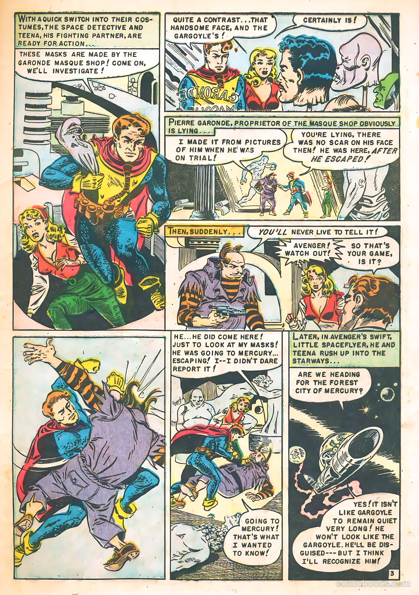 Space Detective #2 (1951) — page 5 of 36