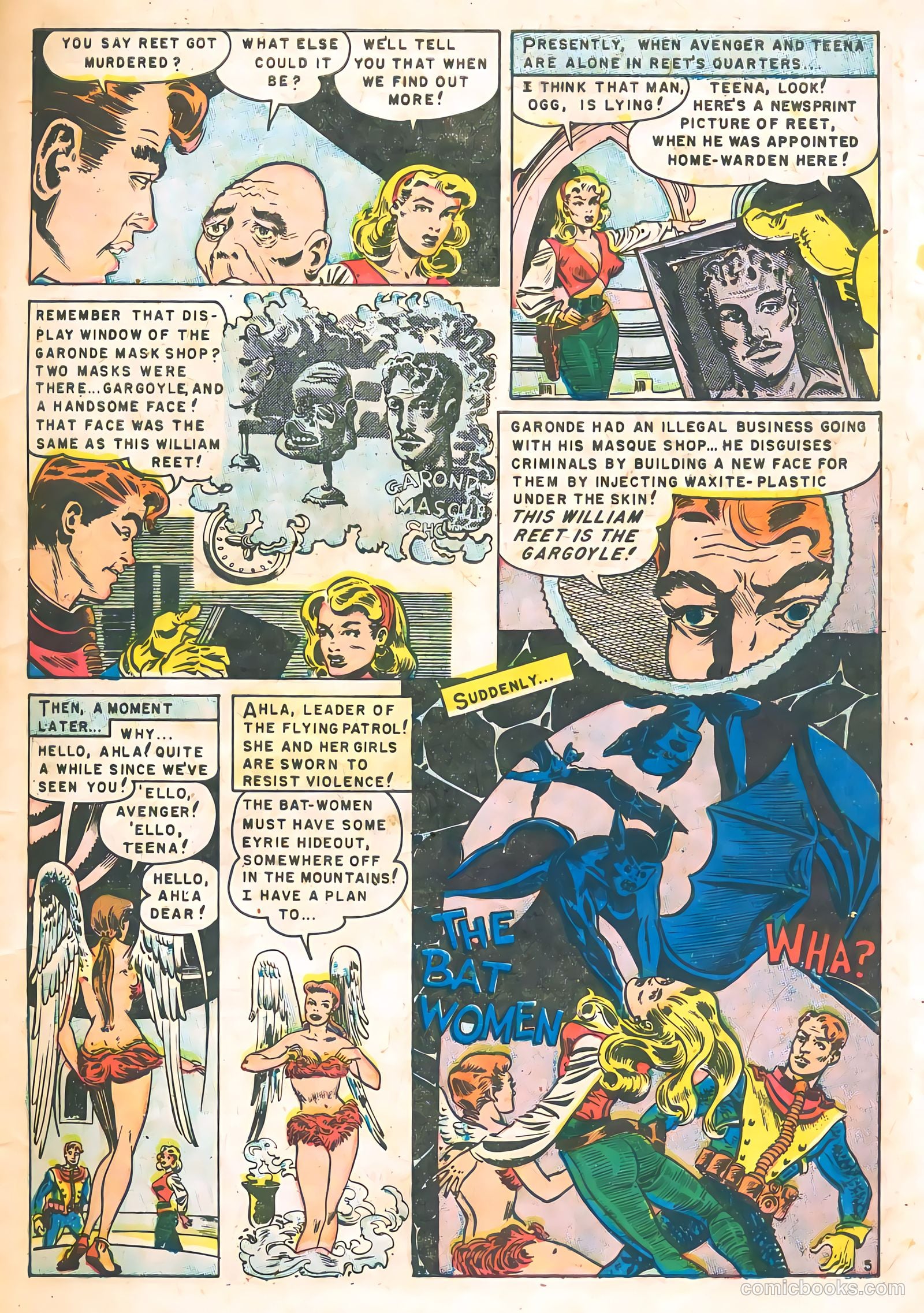 Space Detective #2 (1951) — page 7 of 36