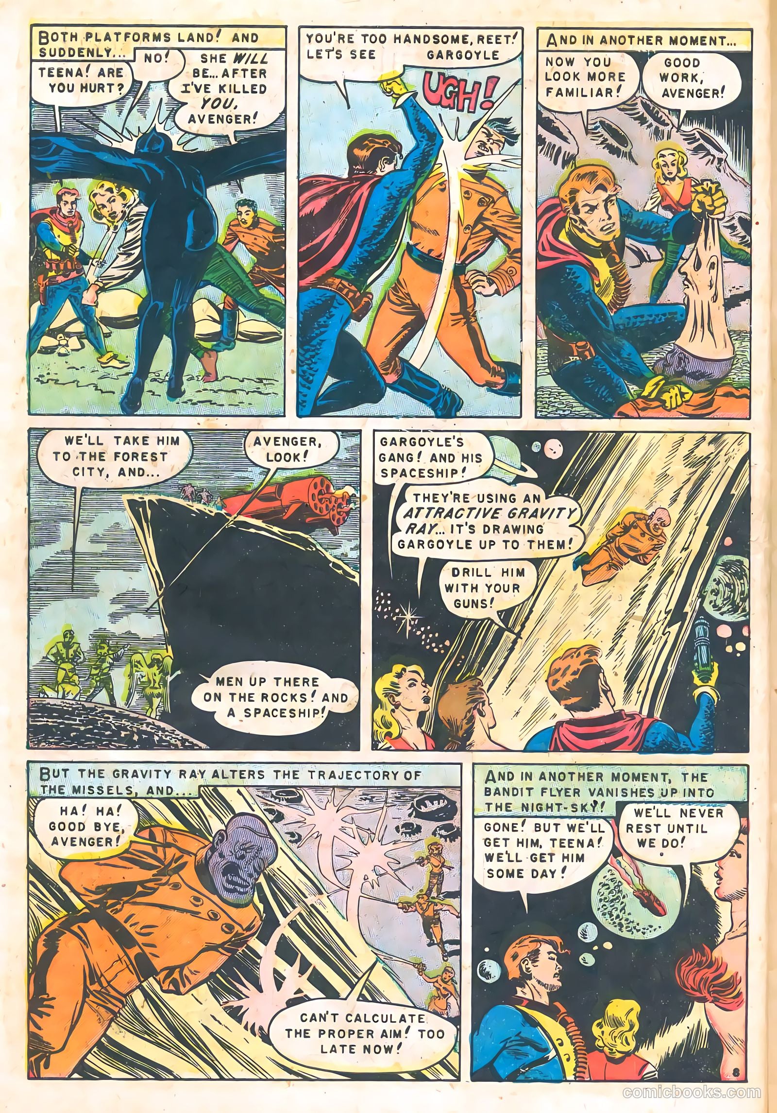 Space Detective #2 (1951) — page 10 of 36