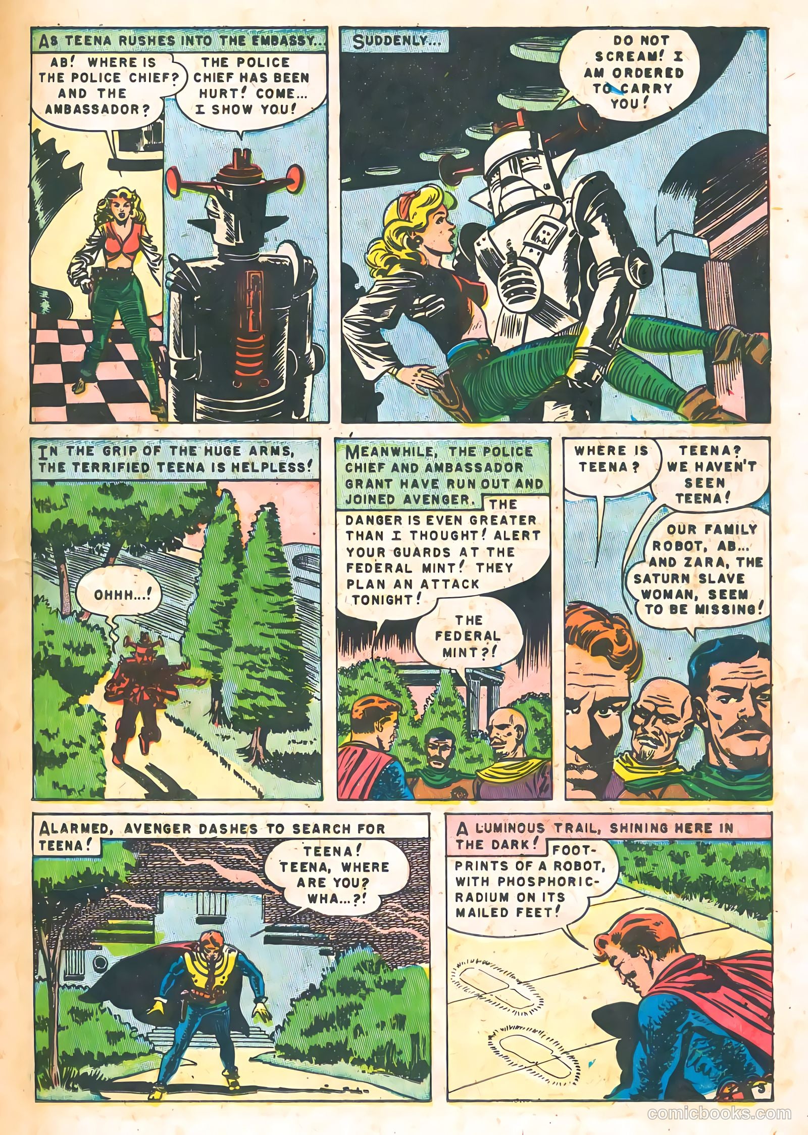 Space Detective #2 (1951) — page 15 of 36
