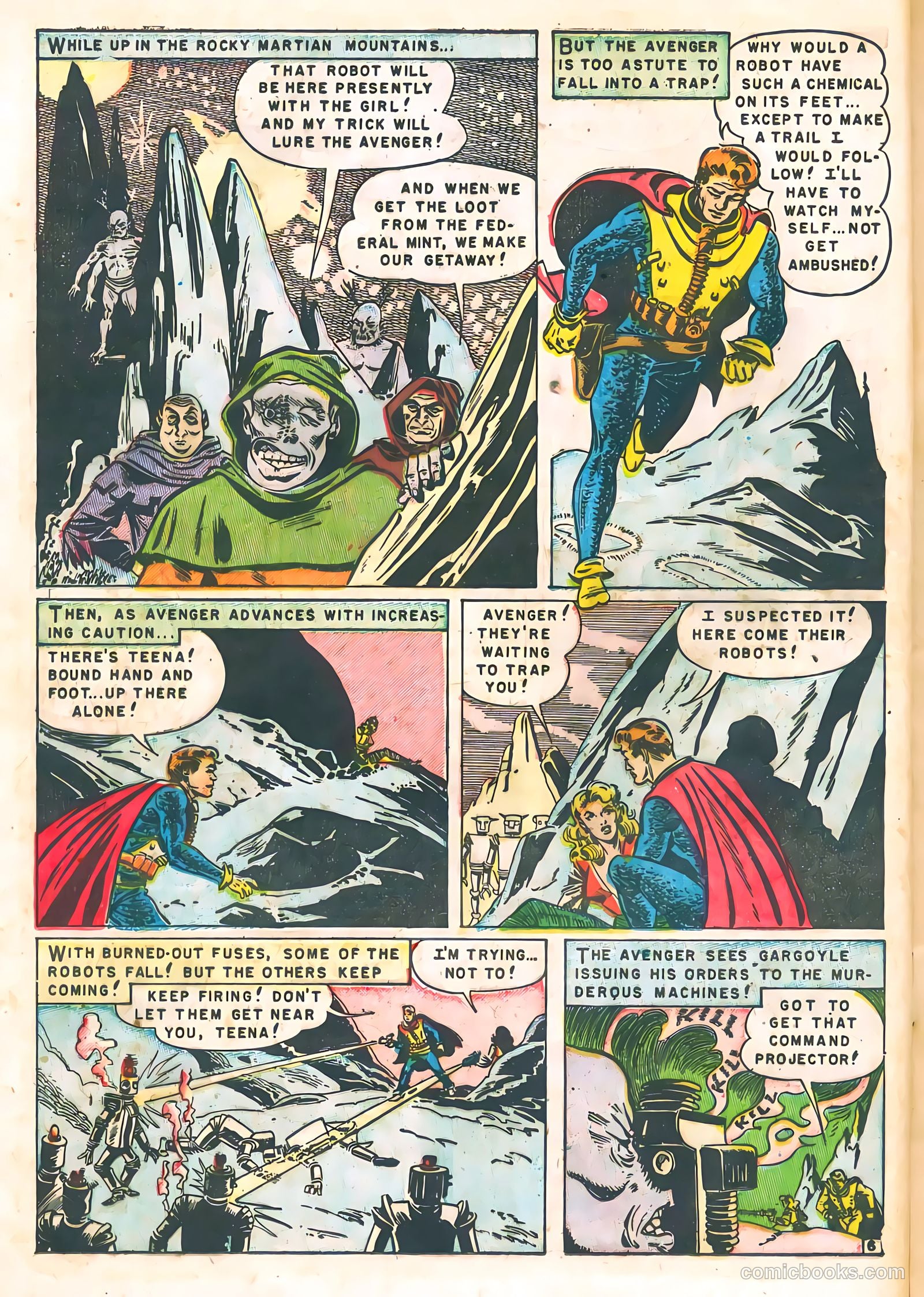 Space Detective #2 (1951) — page 16 of 36