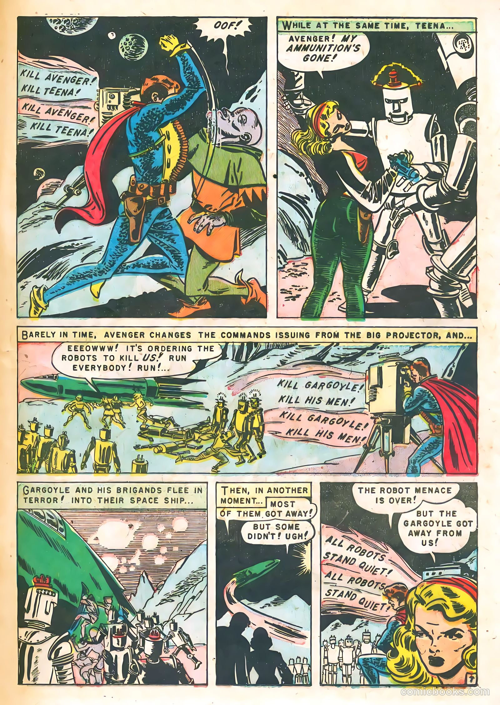 Space Detective #2 (1951) — page 17 of 36