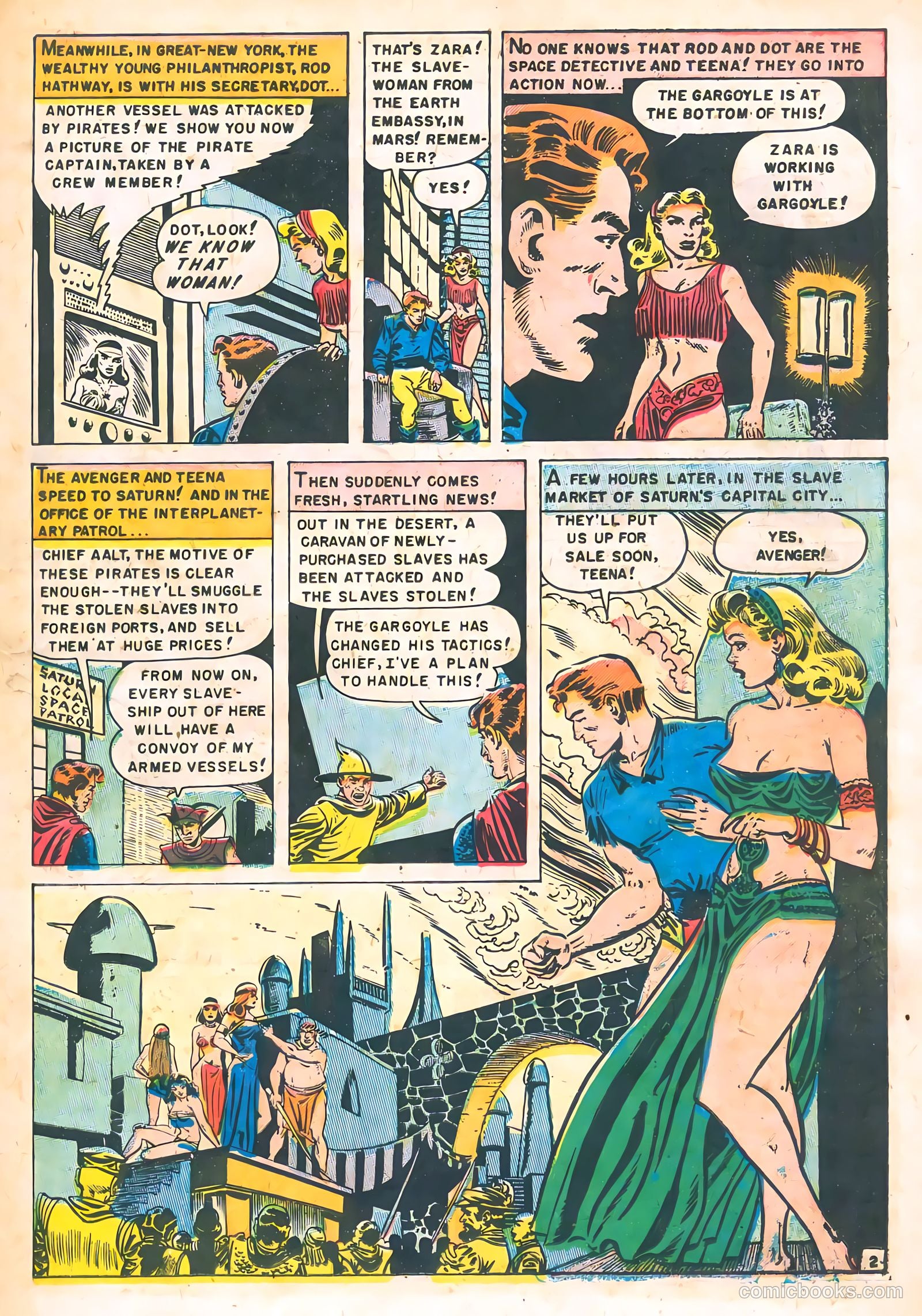 Space Detective #2 (1951) — page 19 of 36