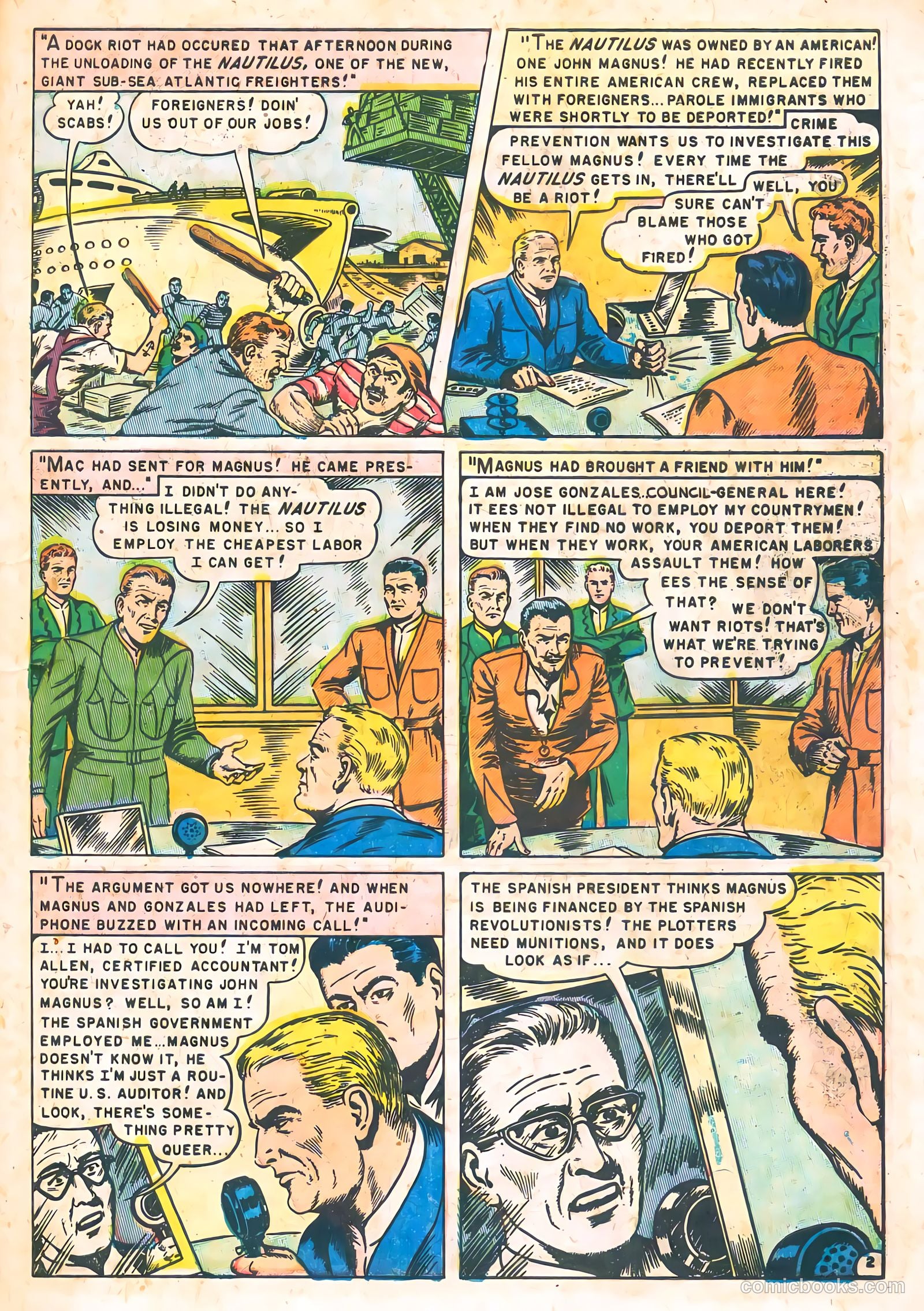Space Detective #2 (1951) — page 27 of 36